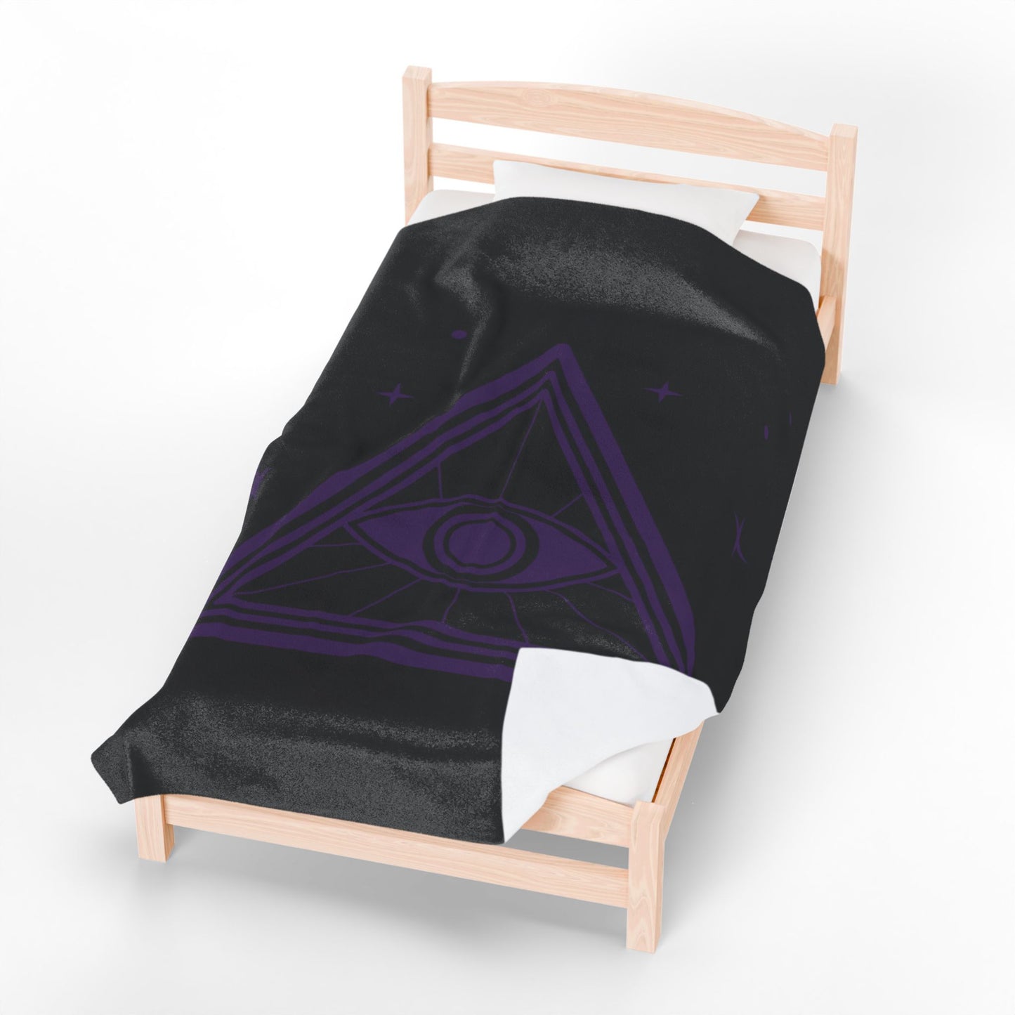 Protective Eye Velveteen Plush Blanket