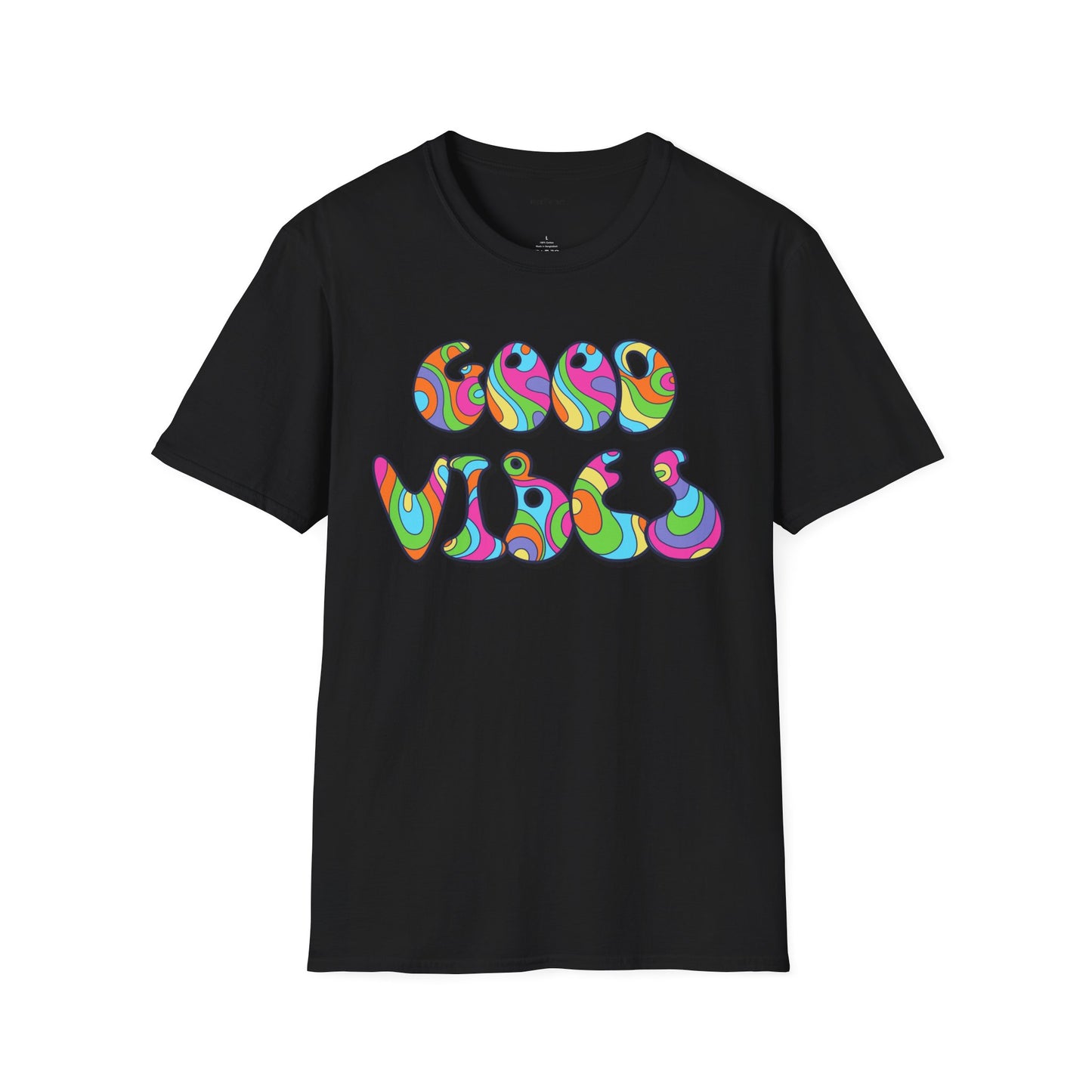 Good Vibes - Unisex Softstyle T-Shirt 100% Cotton Graphic