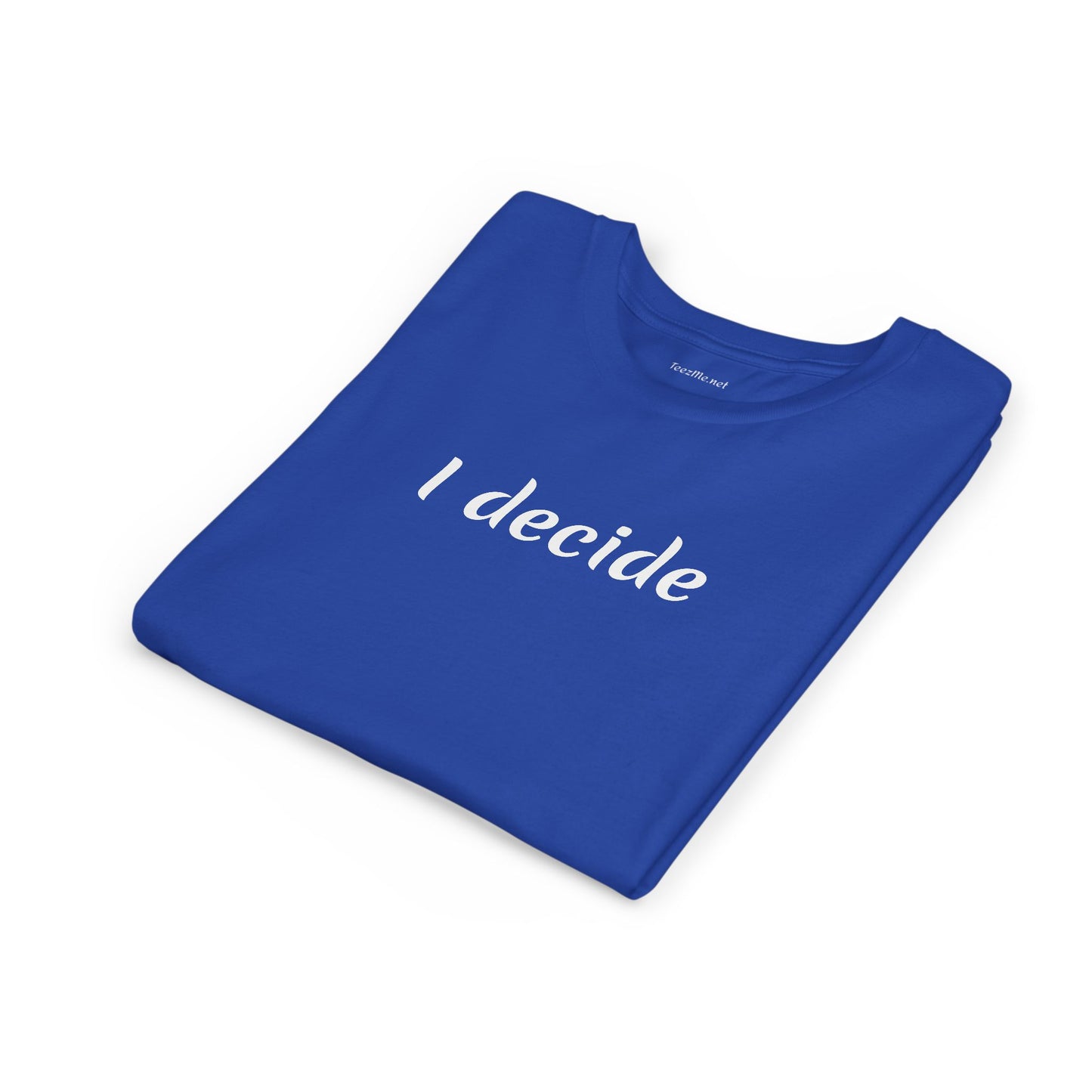 I decide - Unisex Jersey Short Sleeve Tee Petite Adult