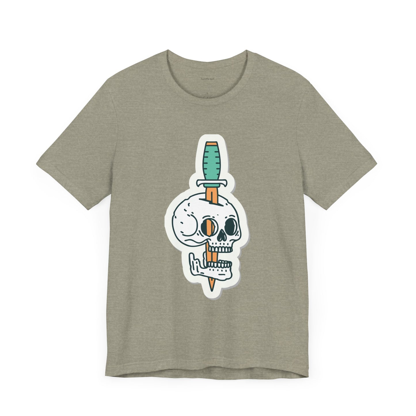 Skull dagger - Unisex Jersey Short Sleeve Tee