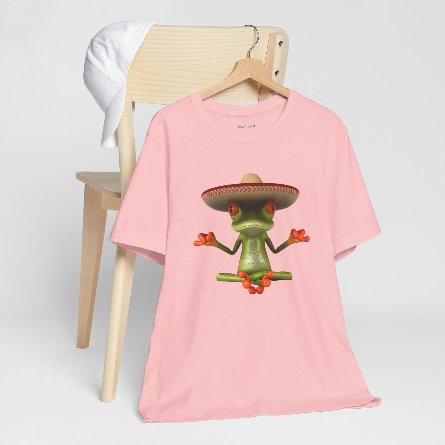 Frog Meditating - Unisex Jersey Short Sleeve Tee