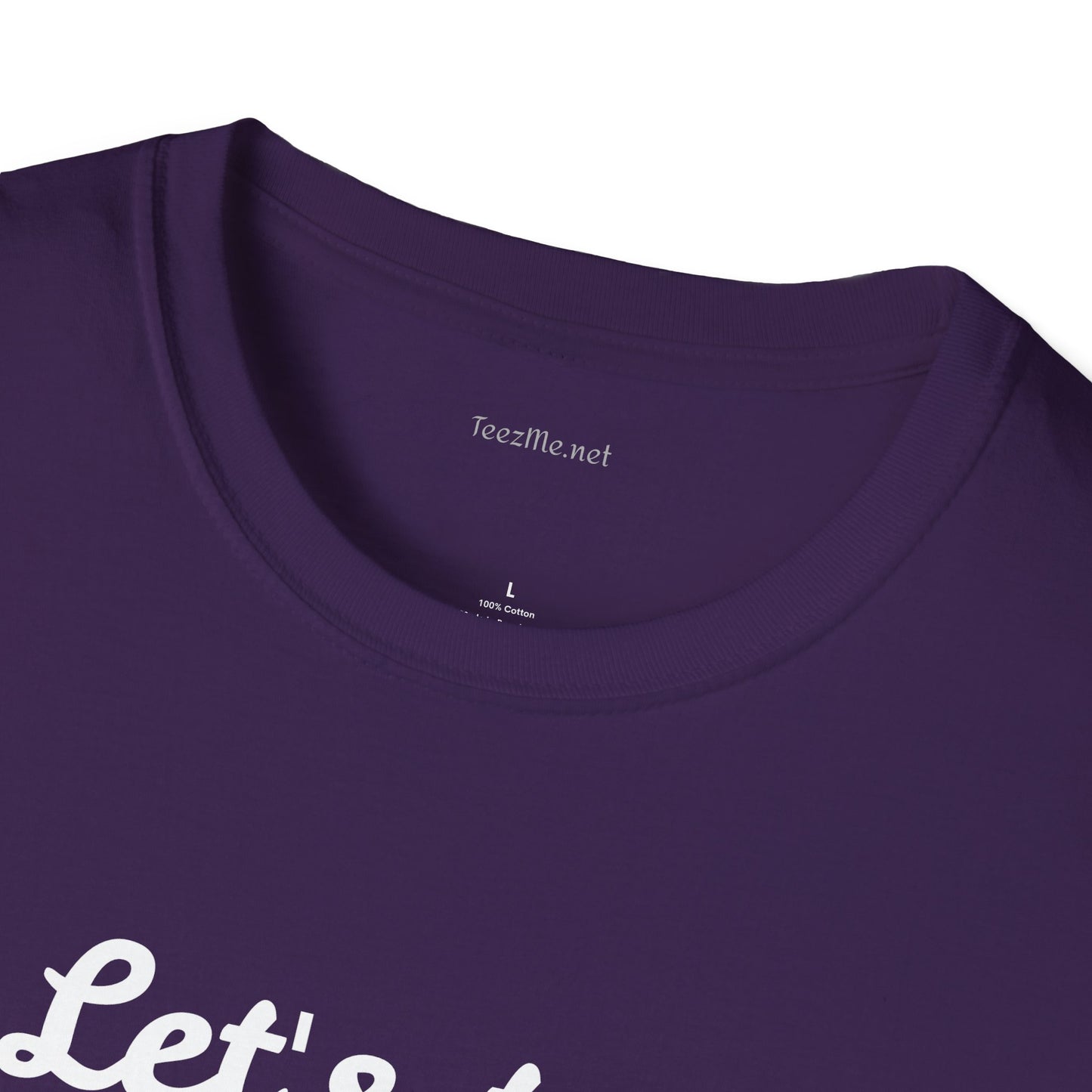 Let's Try Love - Unisex Softstyle T-Shirt 100% Cotton Graphic