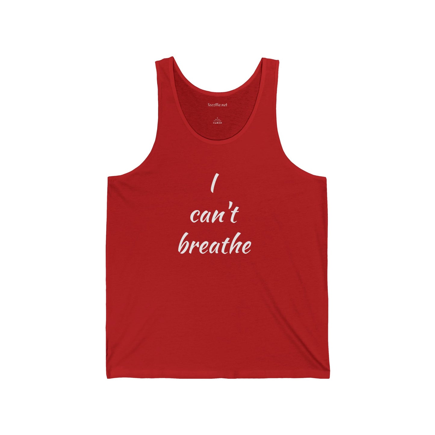 I can't breathe - Unisex Jersey Tank