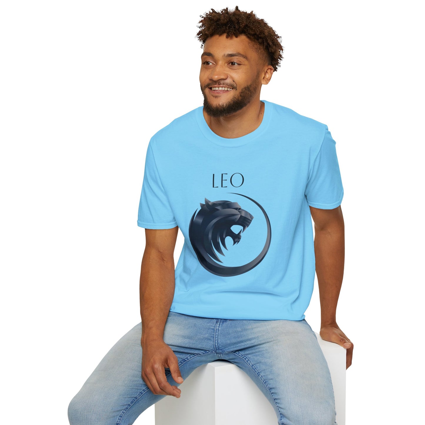 LEO - Unisex Softstyle T-Shirt 100% Cotton Graphic
