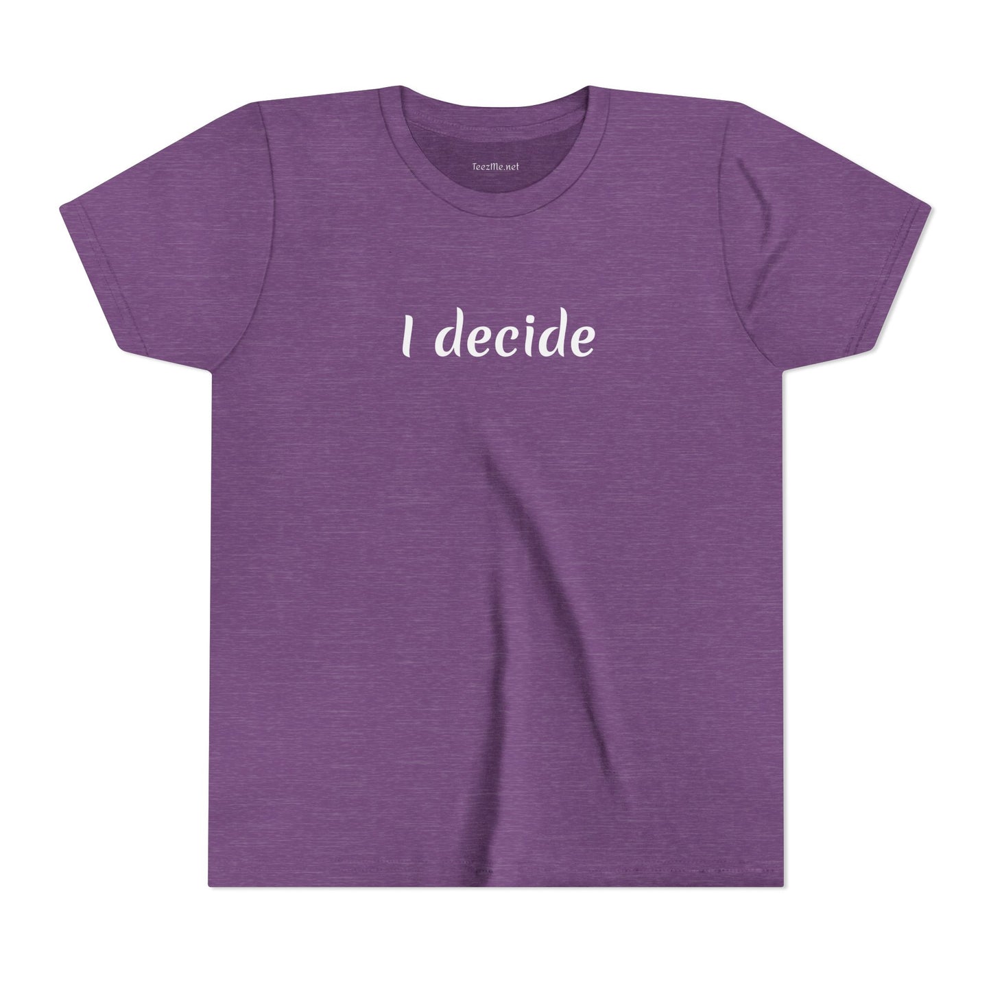 I decide - Unisex Jersey Short Sleeve Tee Petite Adult