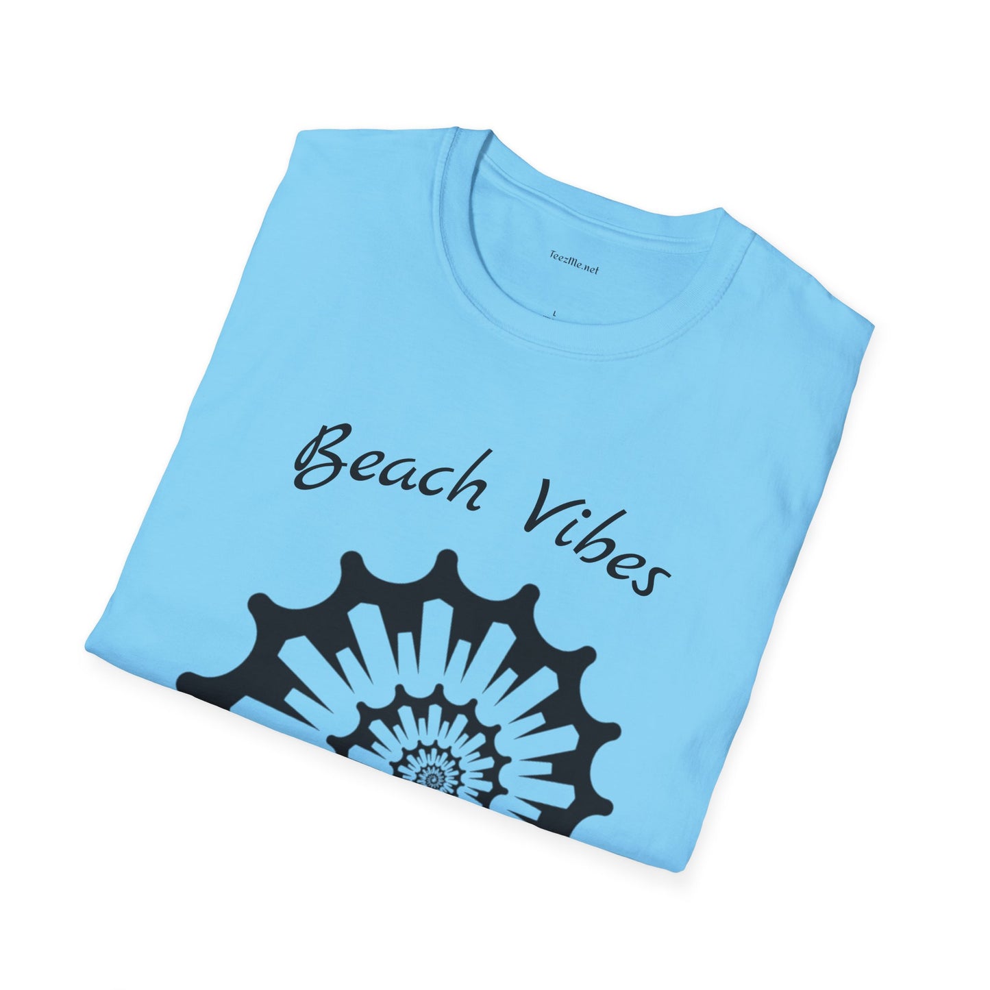 Beach Vibes - Unisex Softstyle T-Shirt 100% Cotton Graphic
