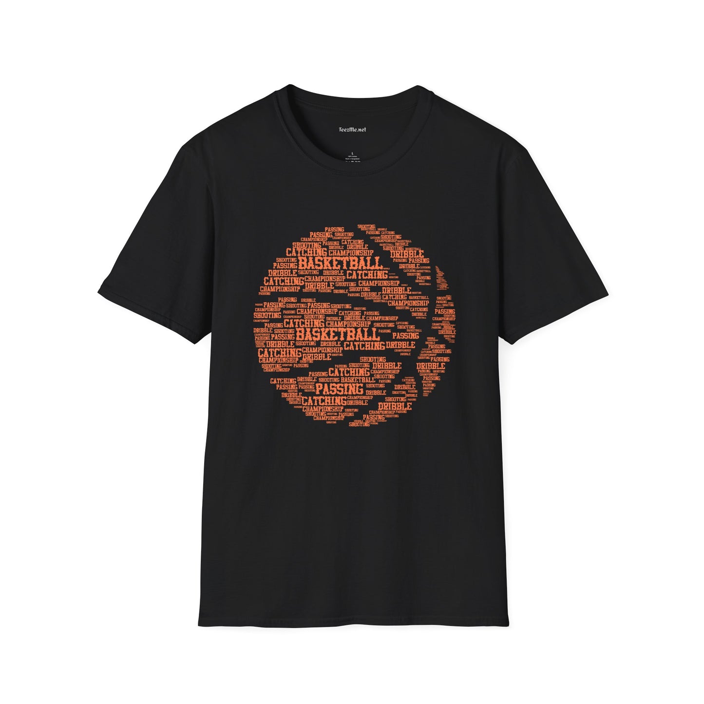 Basketball 01 Unisex SoftStyle T-Shirt 100% Cotton