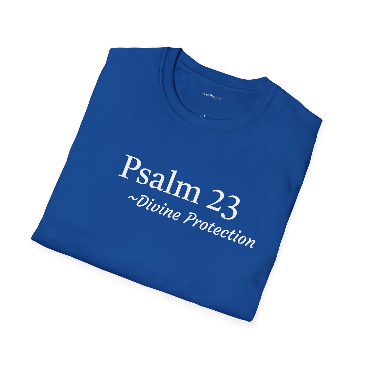 Psalm 23 - Unisex Softstyle T-Shirt 100% Cotton Graphic