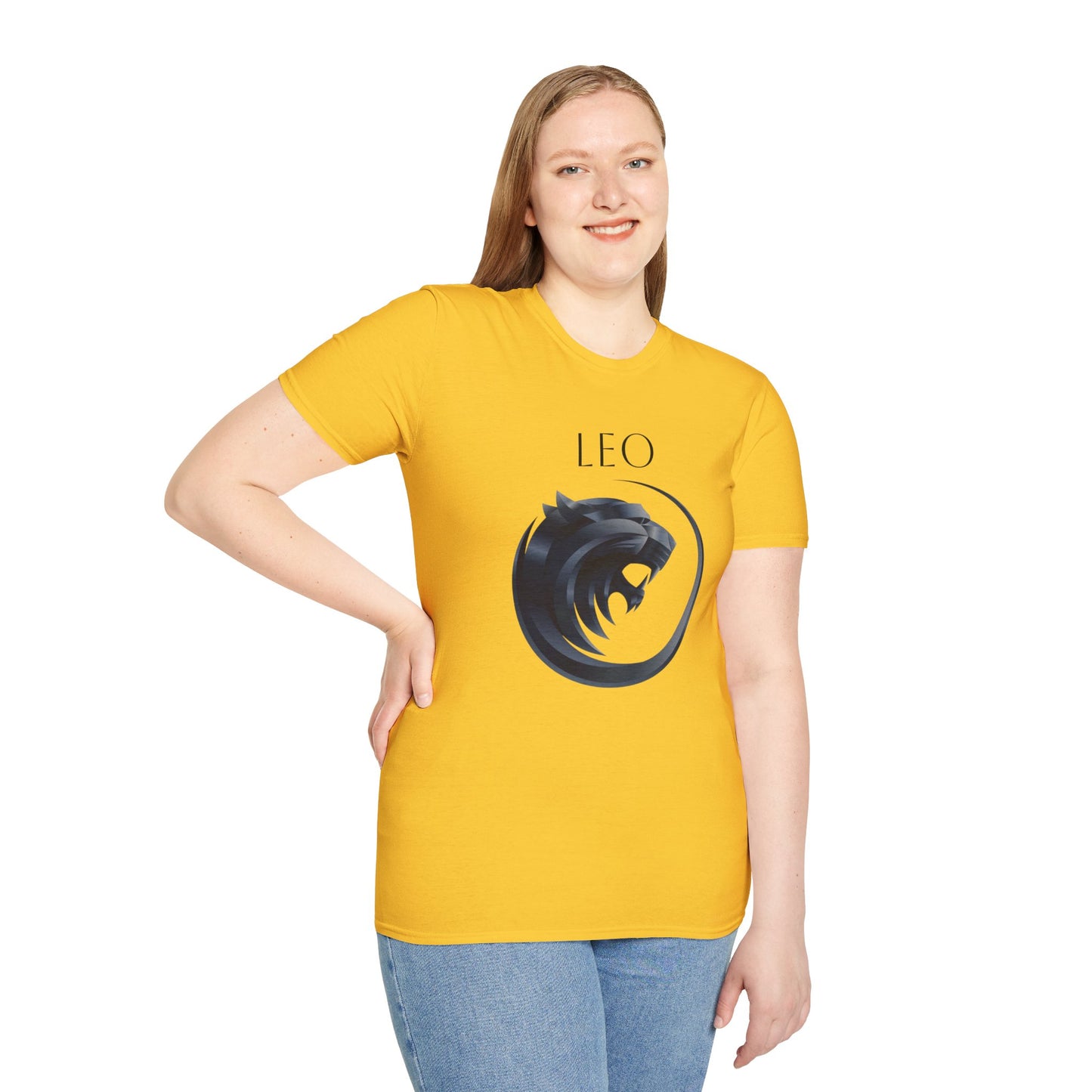 LEO - Unisex Softstyle T-Shirt 100% Cotton Graphic