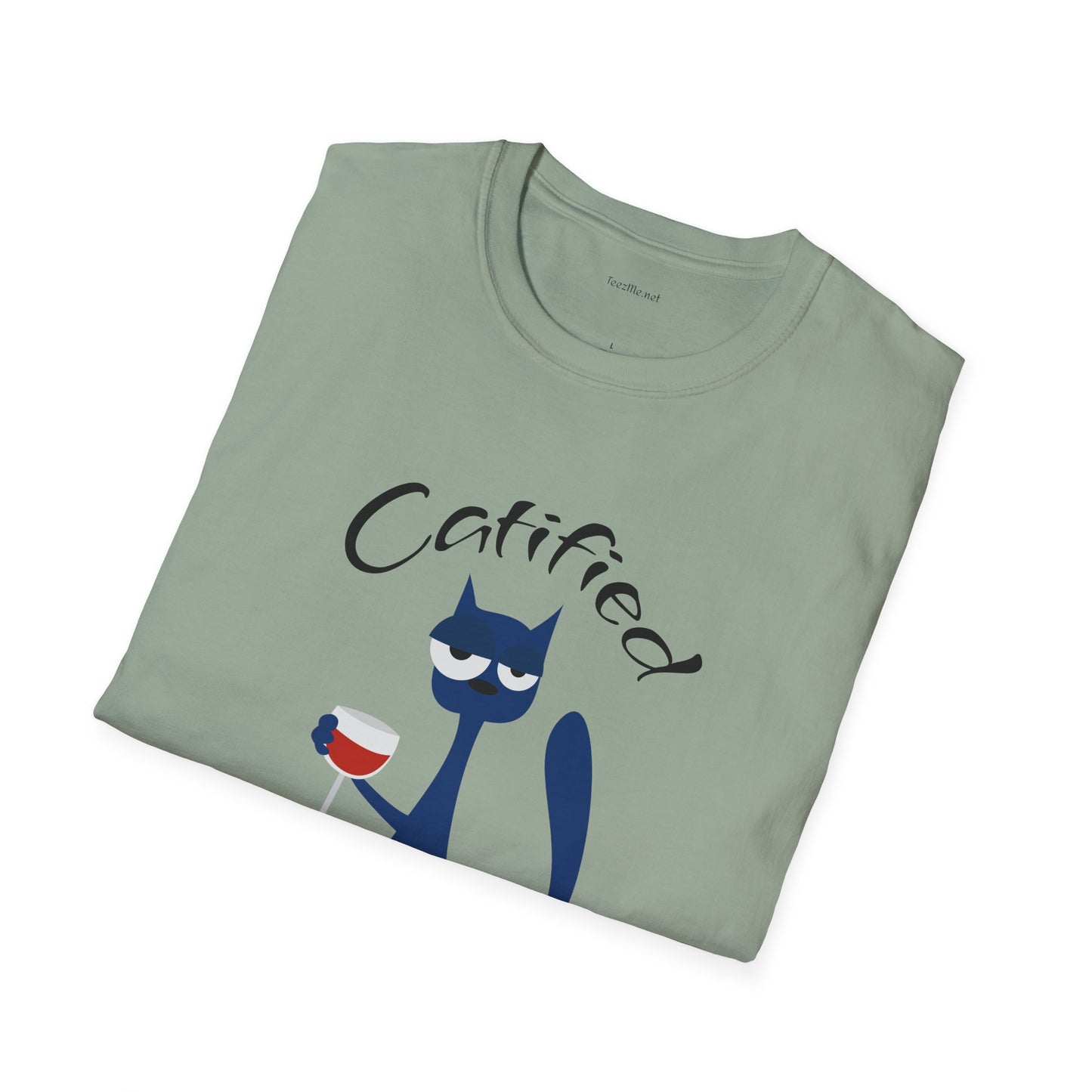 Catified Therapist - Unisex Softstyle T-Shirt 100% Cotton Graphic
