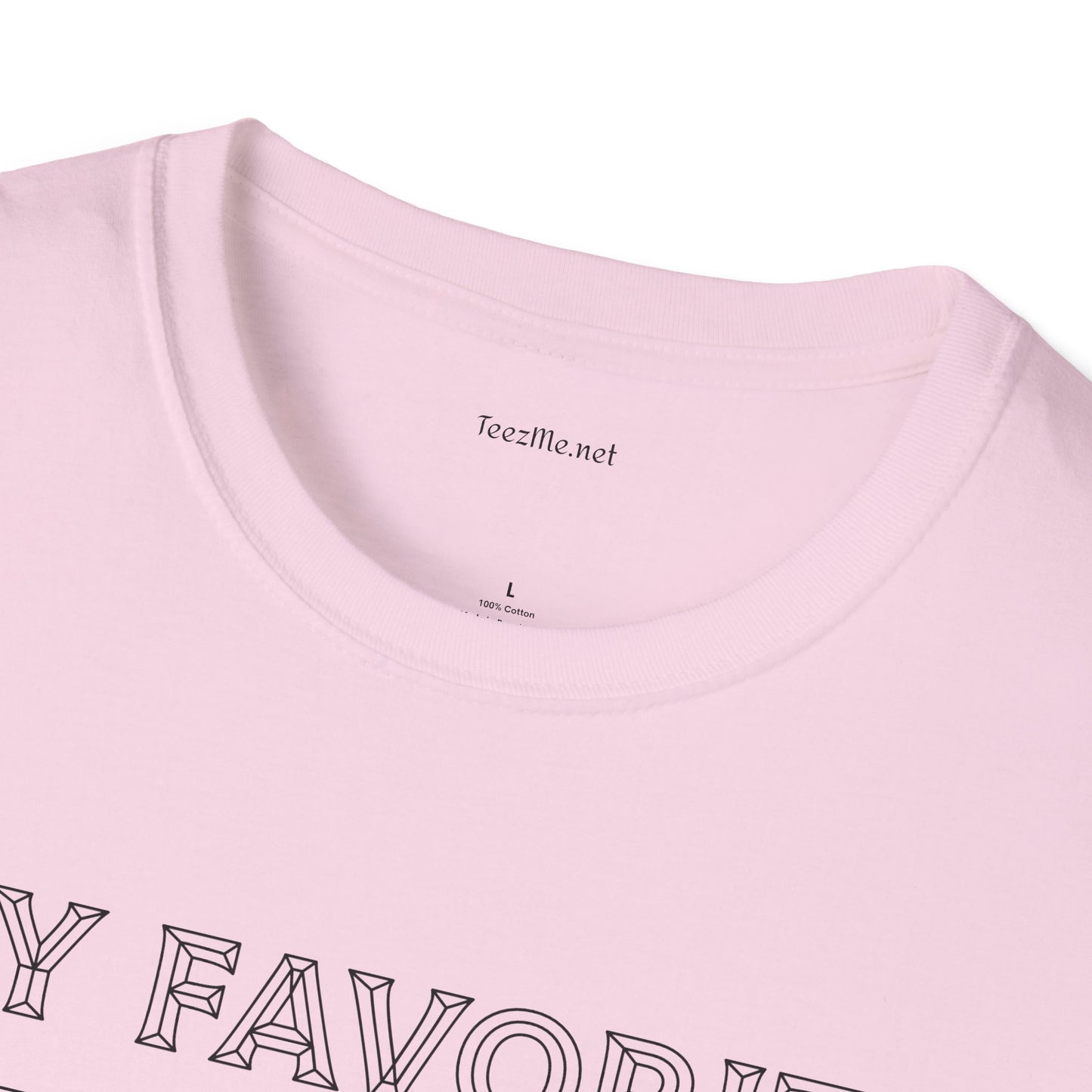 My favorite mistake - Unisex Softstyle T-Shirt 100% Cotton Graphic