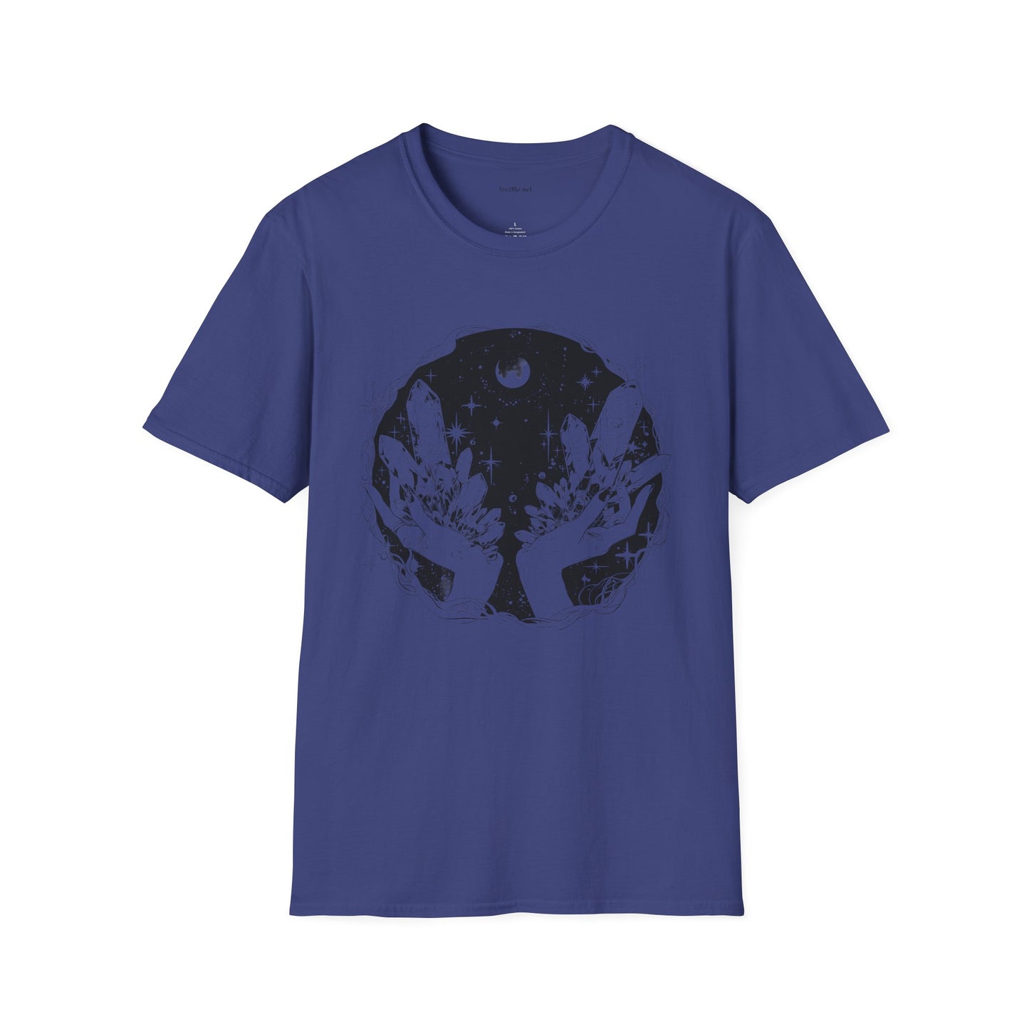 Crystal Moon Magic - Unisex Softstyle T-Shirt 100% Cotton Graphic