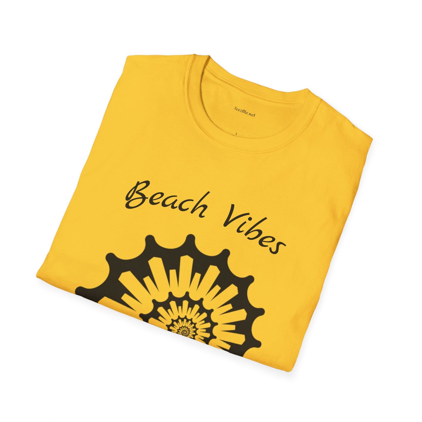 Beach Vibes - Unisex Softstyle T-Shirt 100% Cotton Graphic