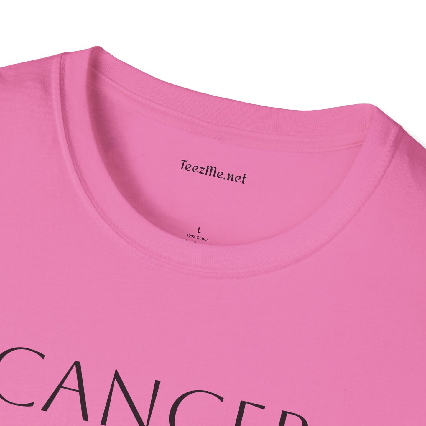 CANCER - Unisex Softstyle T-Shirt 100% Cotton Graphic