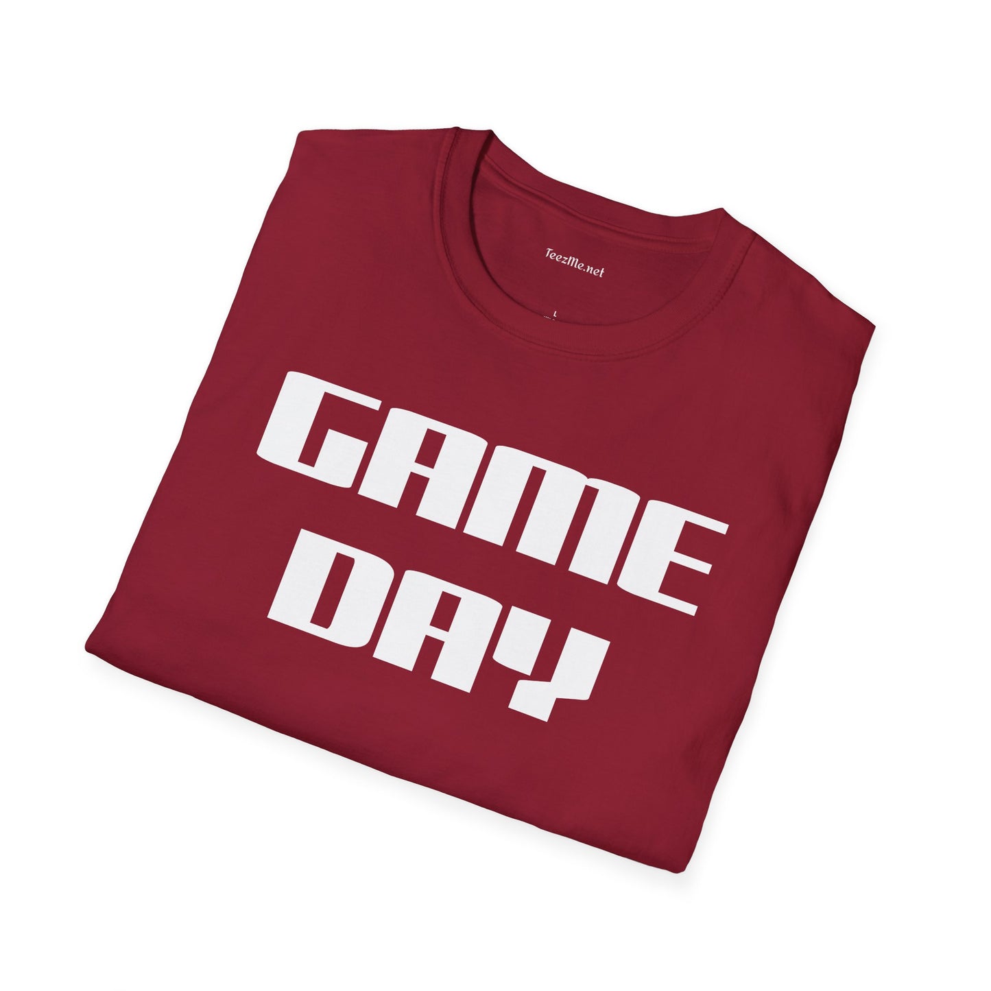 Game Day Unisex Softstyle T-Shirt 100% Cotton Graphic