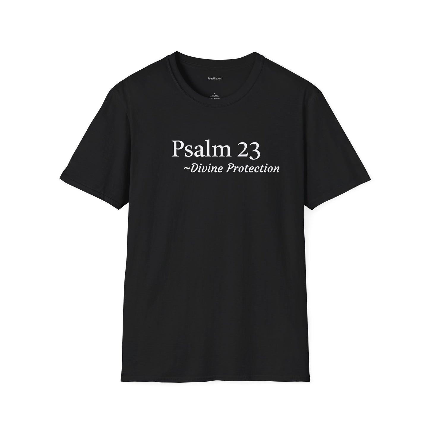 Psalm 23 - Unisex Softstyle T-Shirt 100% Cotton Graphic
