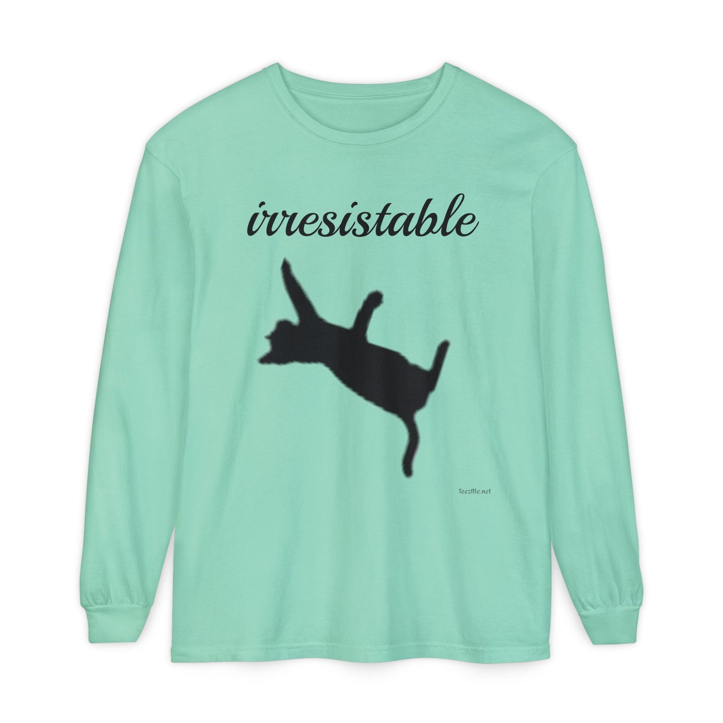 Irresistable - Unisex Garment-dyed Long Sleeve T-Shirt