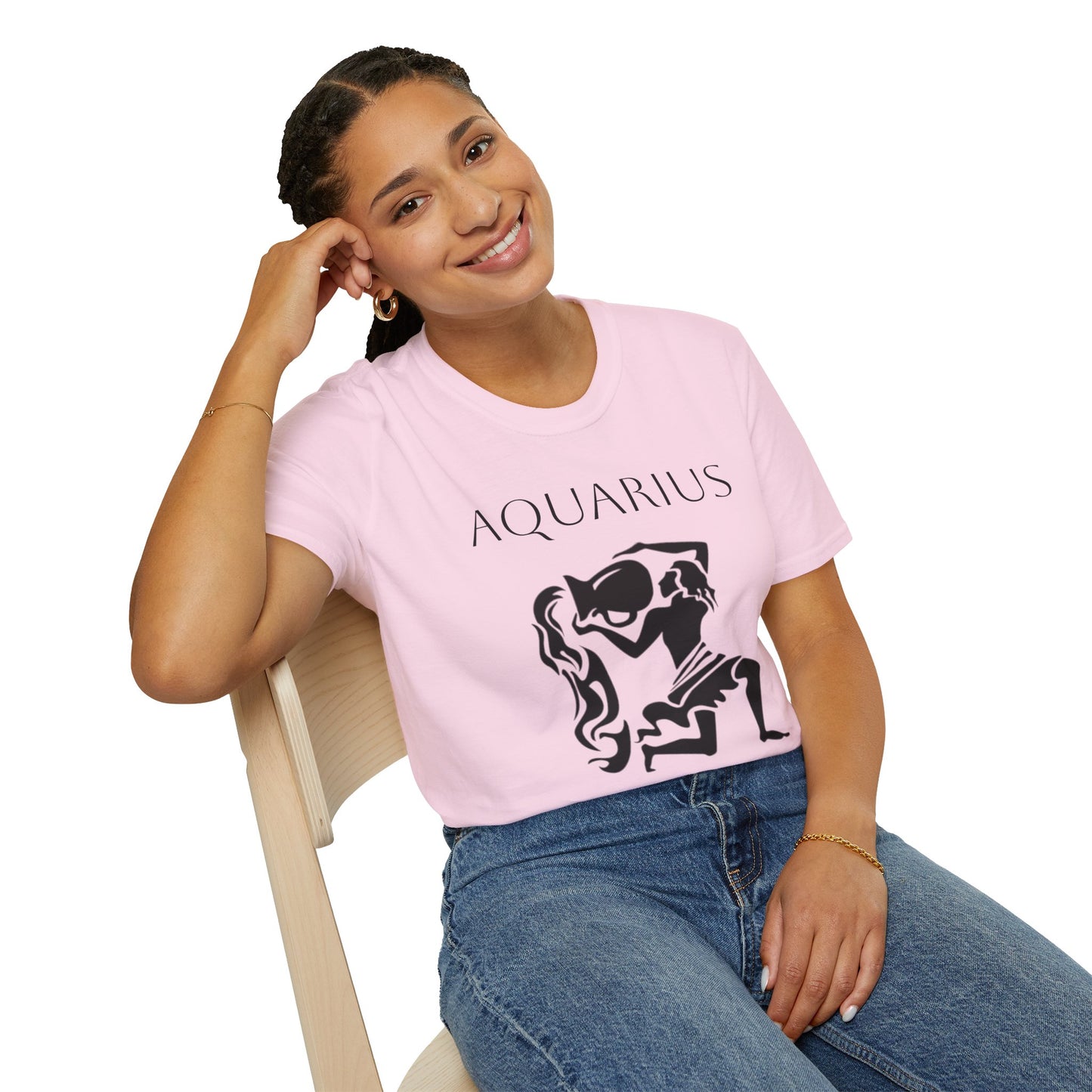 AQUARIUS - Unisex Softstyle T-Shirt 100% Cotton Graphic
