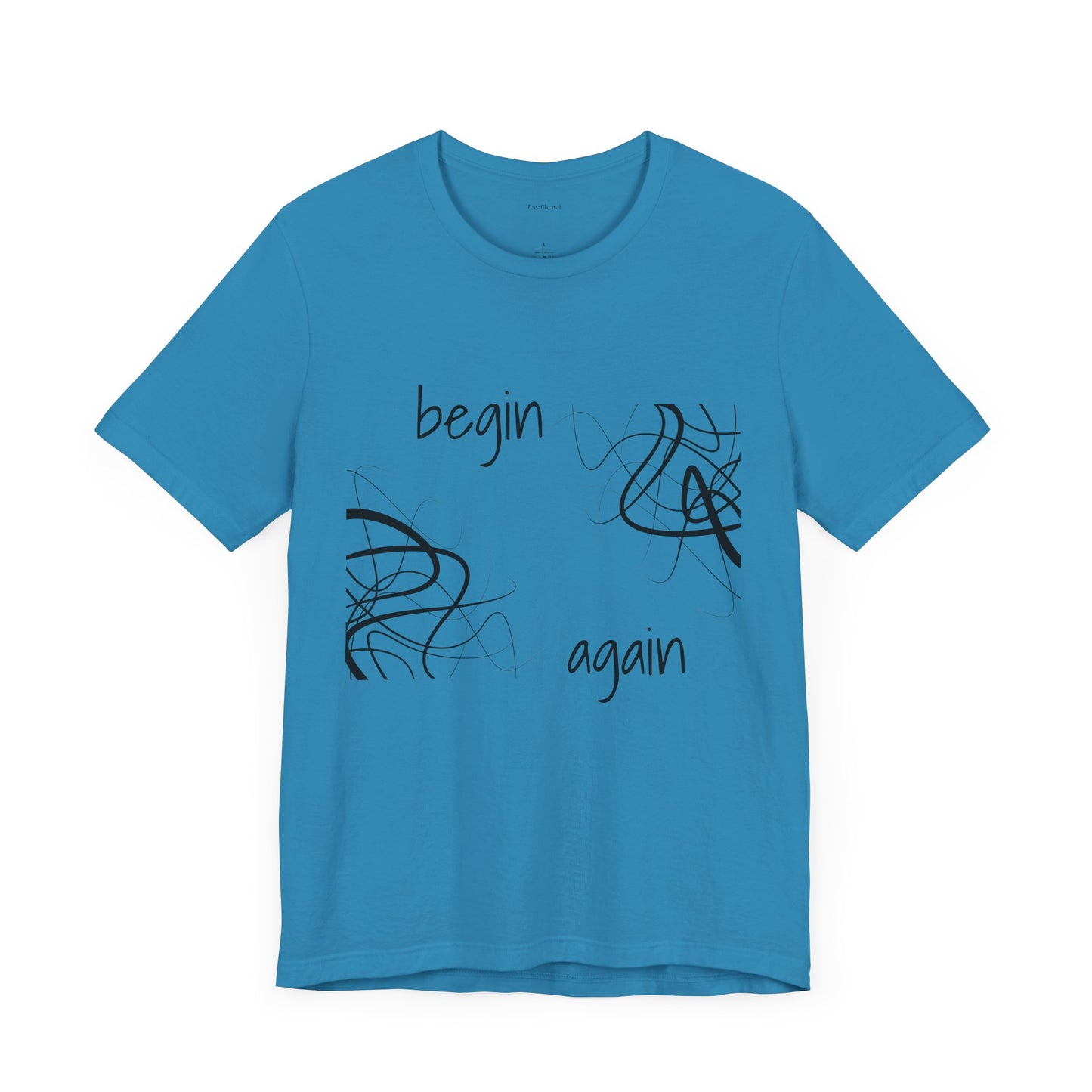 Begin Again - Unisex Jersey Short Sleeve Tee