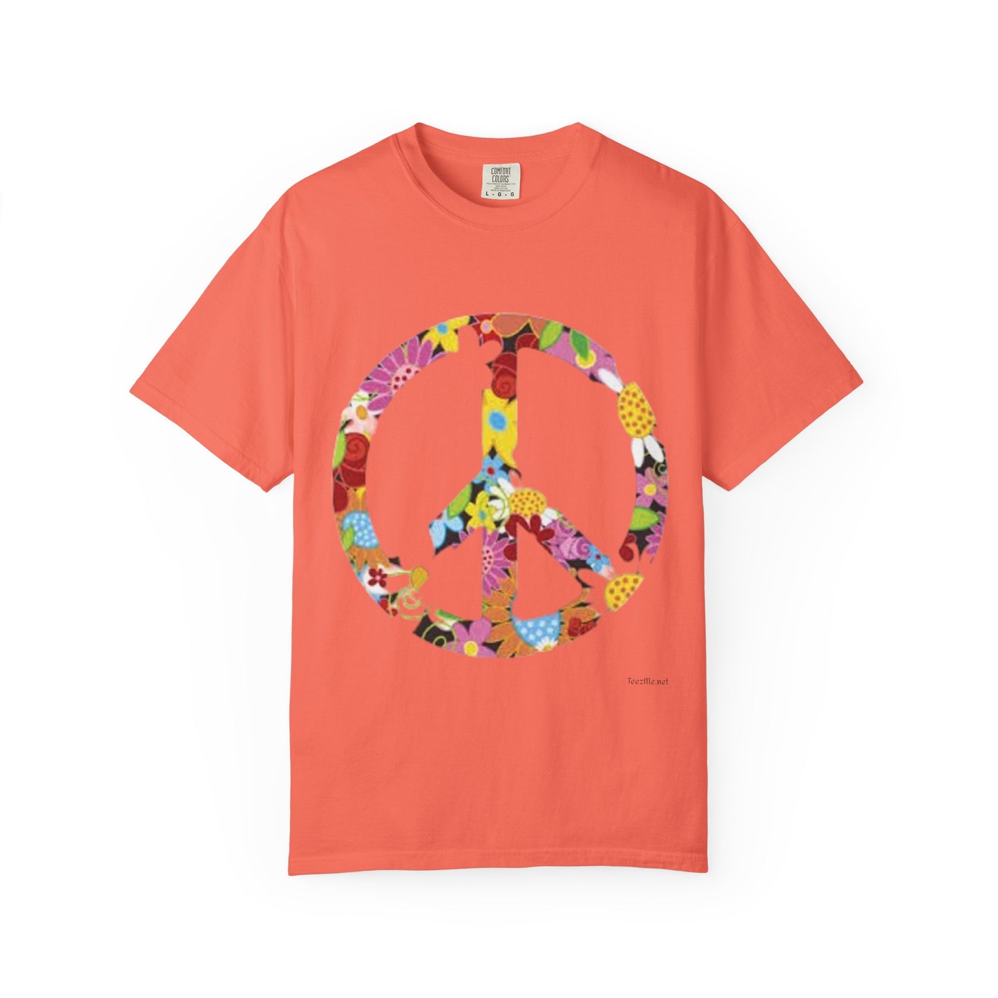 Peace Sign Unisex Garment-Dyed T-shirt