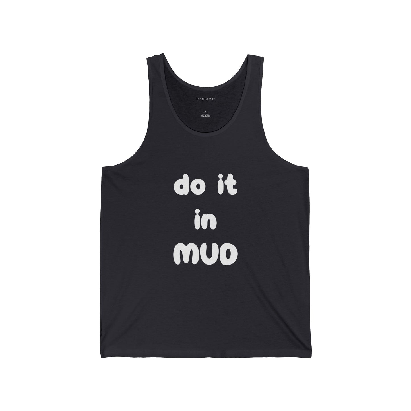 do it in MUD - Unisex Jersey Tank