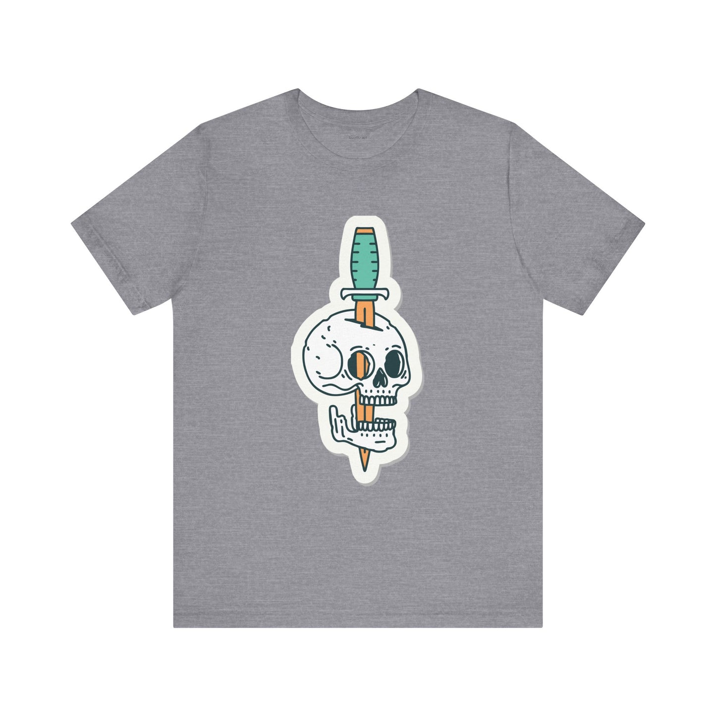 Skull dagger - Unisex Jersey Short Sleeve Tee