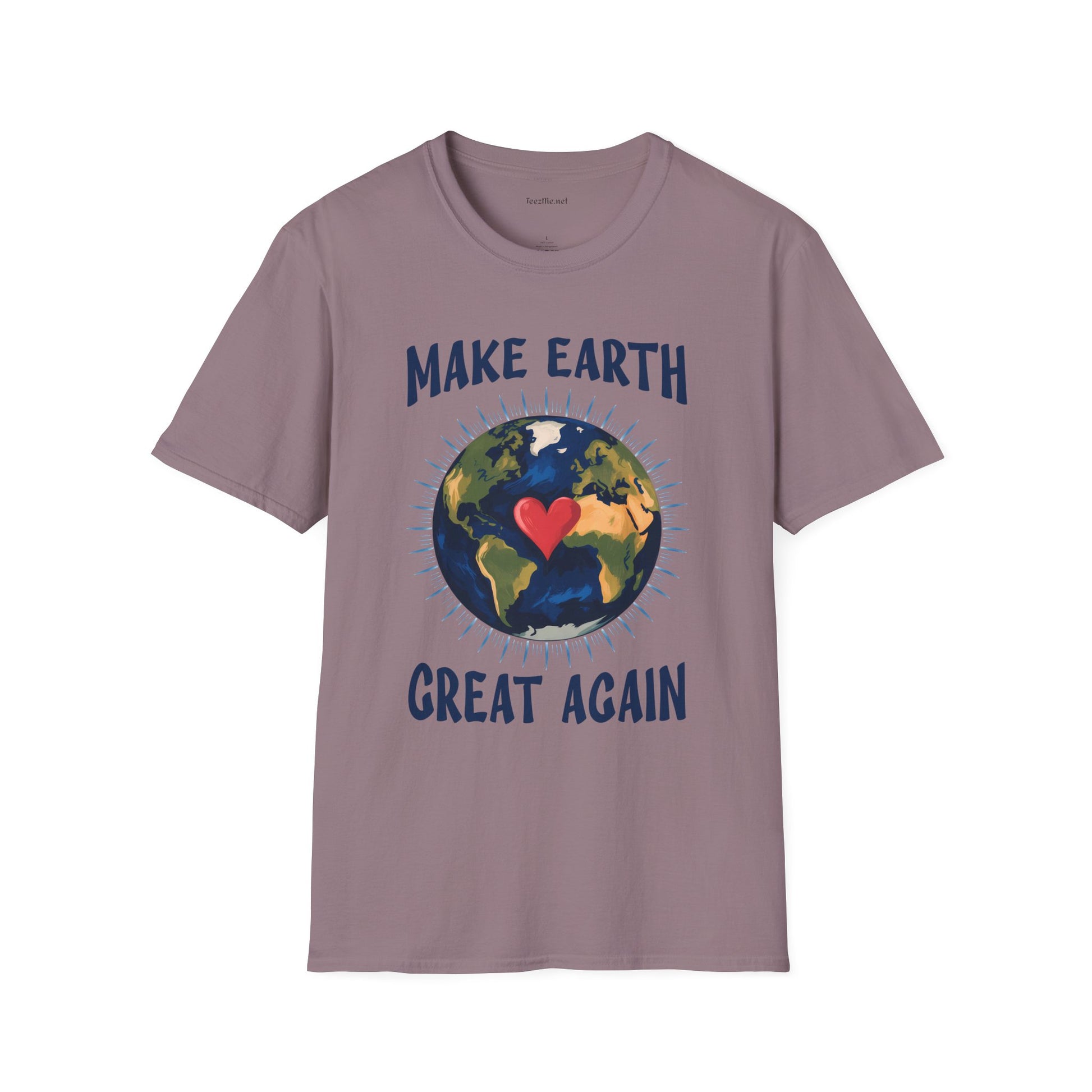Make Earth Great 01 Unisex Softstyle T-Shirt 100% Cotton