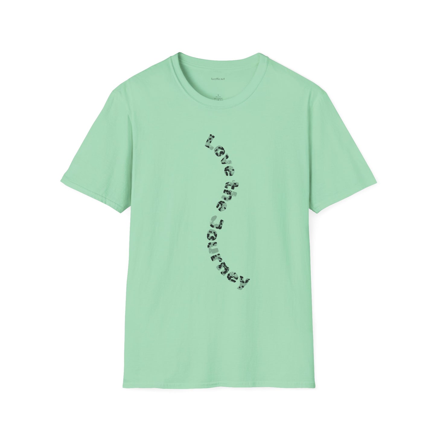 Love the Journey - Unisex Softstyle T-Shirt 100% Cotton Graphic