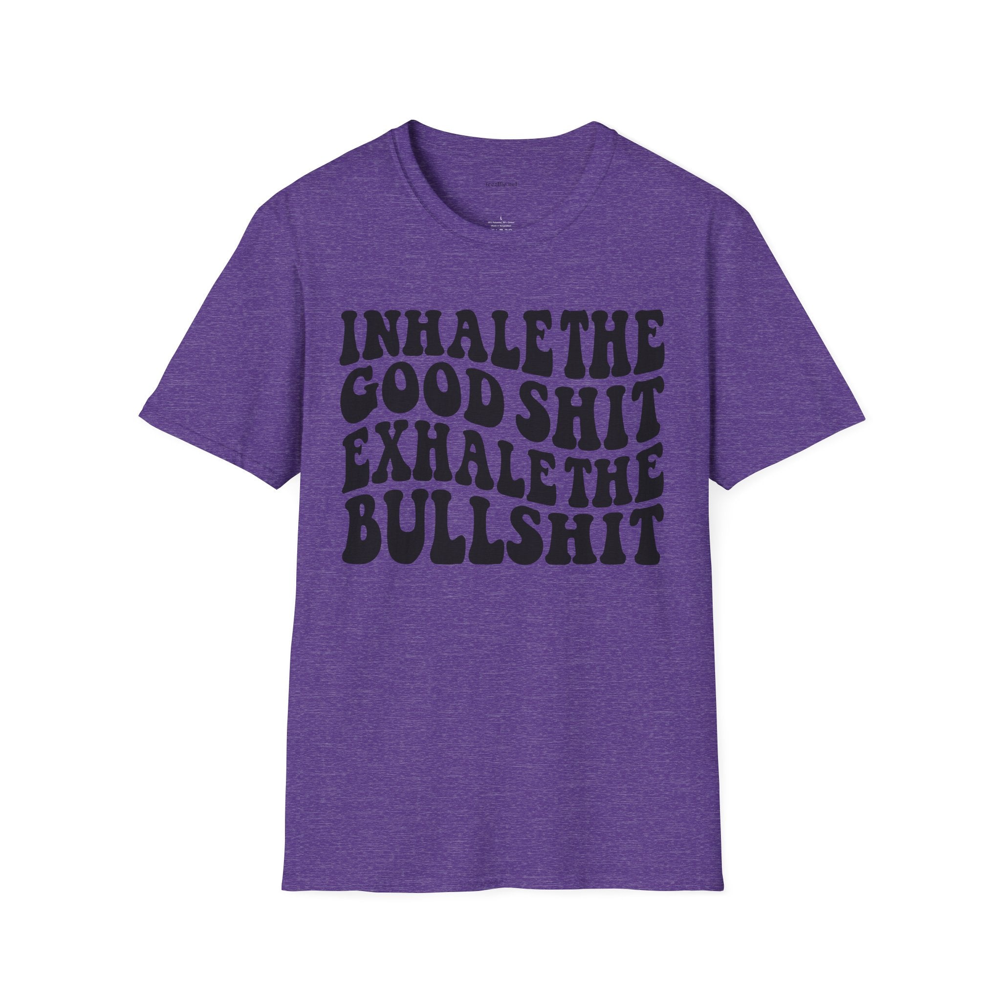Inhale the Good - Unisex Softstyle T-Shirt 100% Cotton Graphic