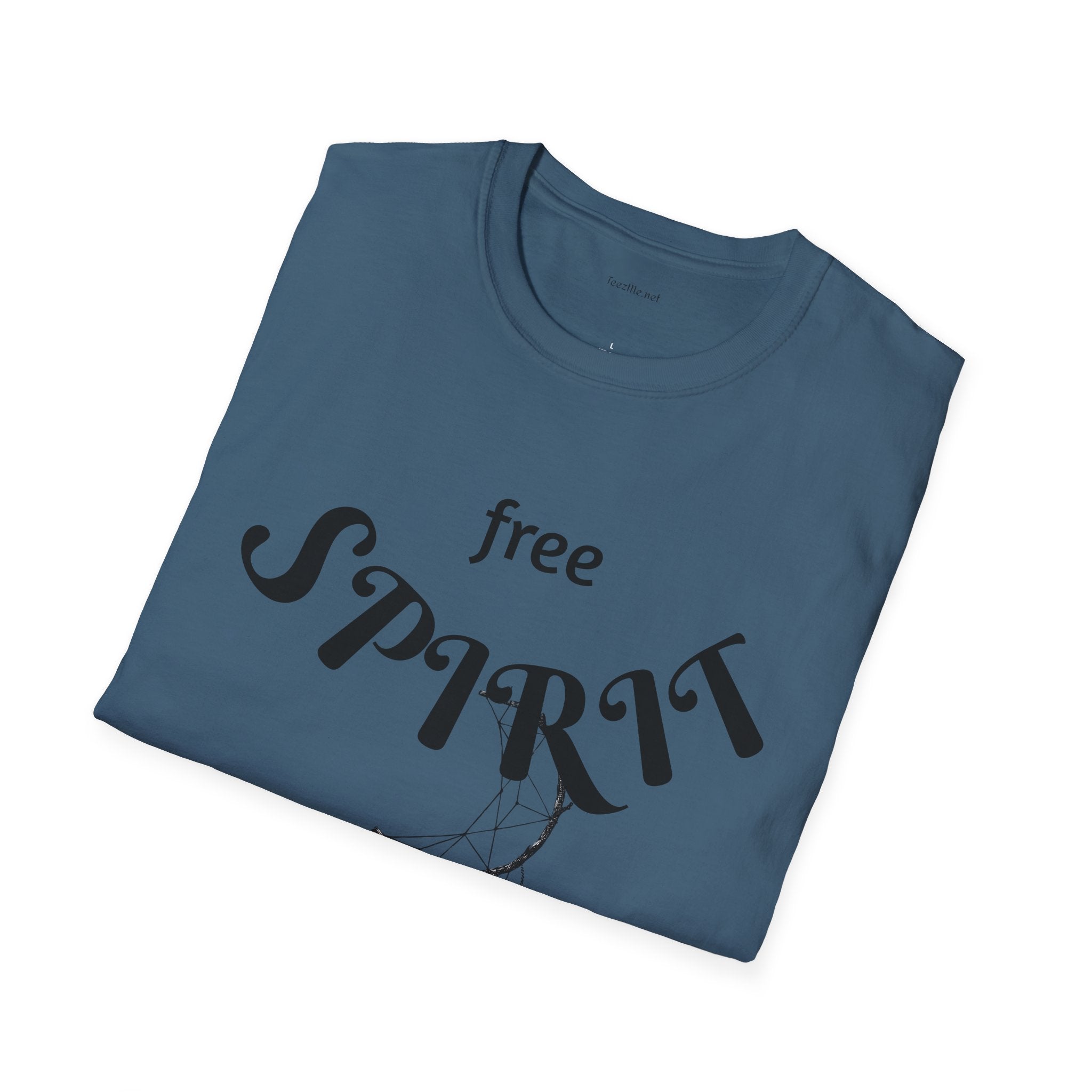 free SPIRIT - Unisex Softstyle T-Shirt 100% Cotton Graphic