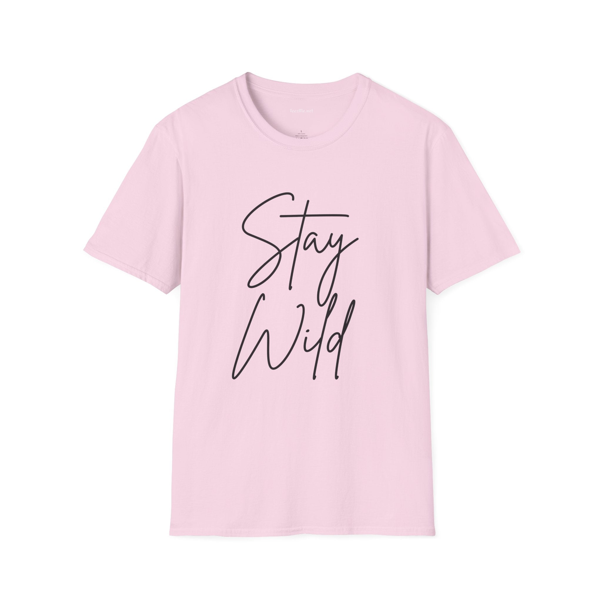 Stay Wild1 Unisex Softstyle T-Shirt 100% Cotton