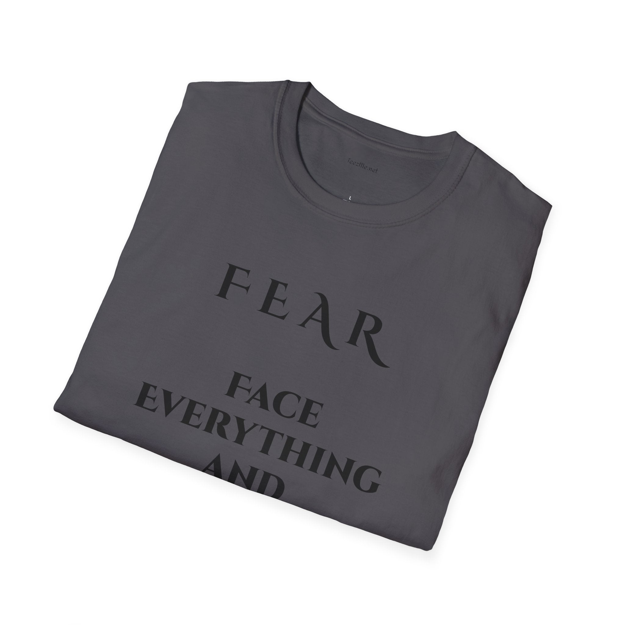 F E A R - Unisex Softstyle T-Shirt 100% Cotton Graphic