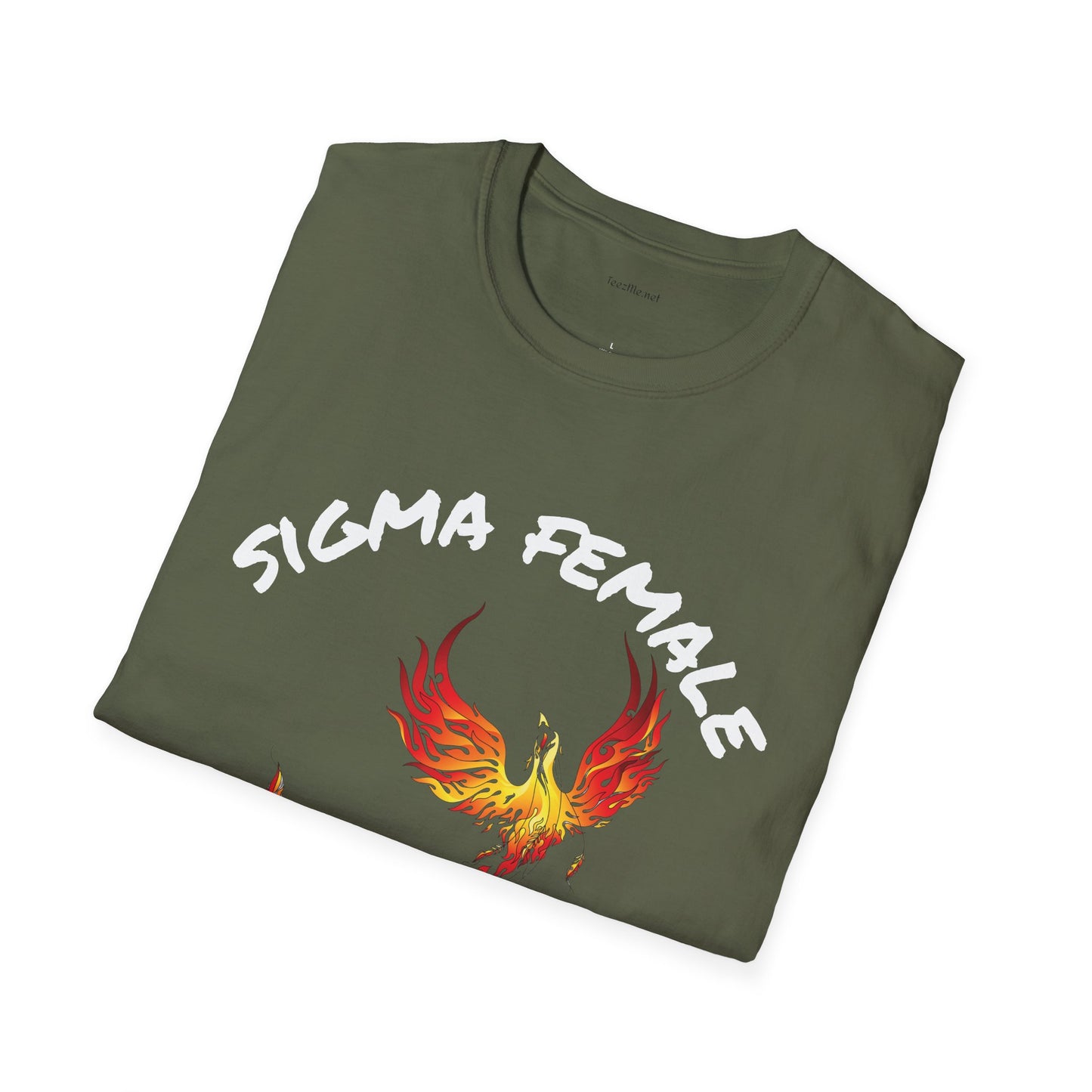 Sigma Female - Unisex Softstyle T-Shirt 100% Cotton Graphic