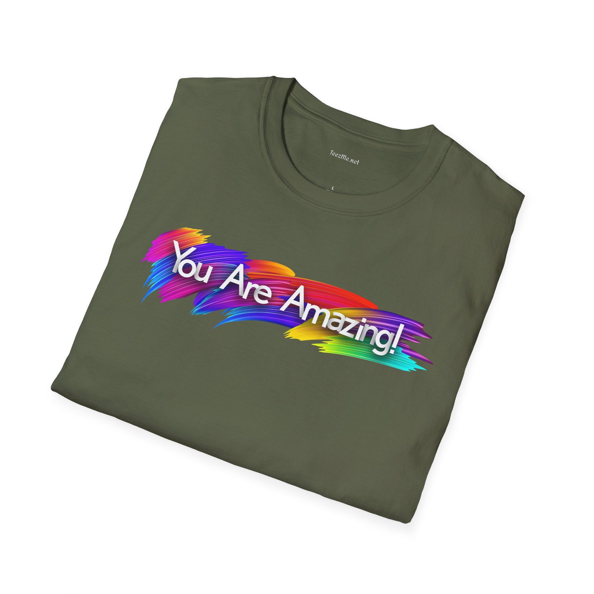 You are amazing! - Unisex Softstyle T-Shirt 100% Cotton Graphic