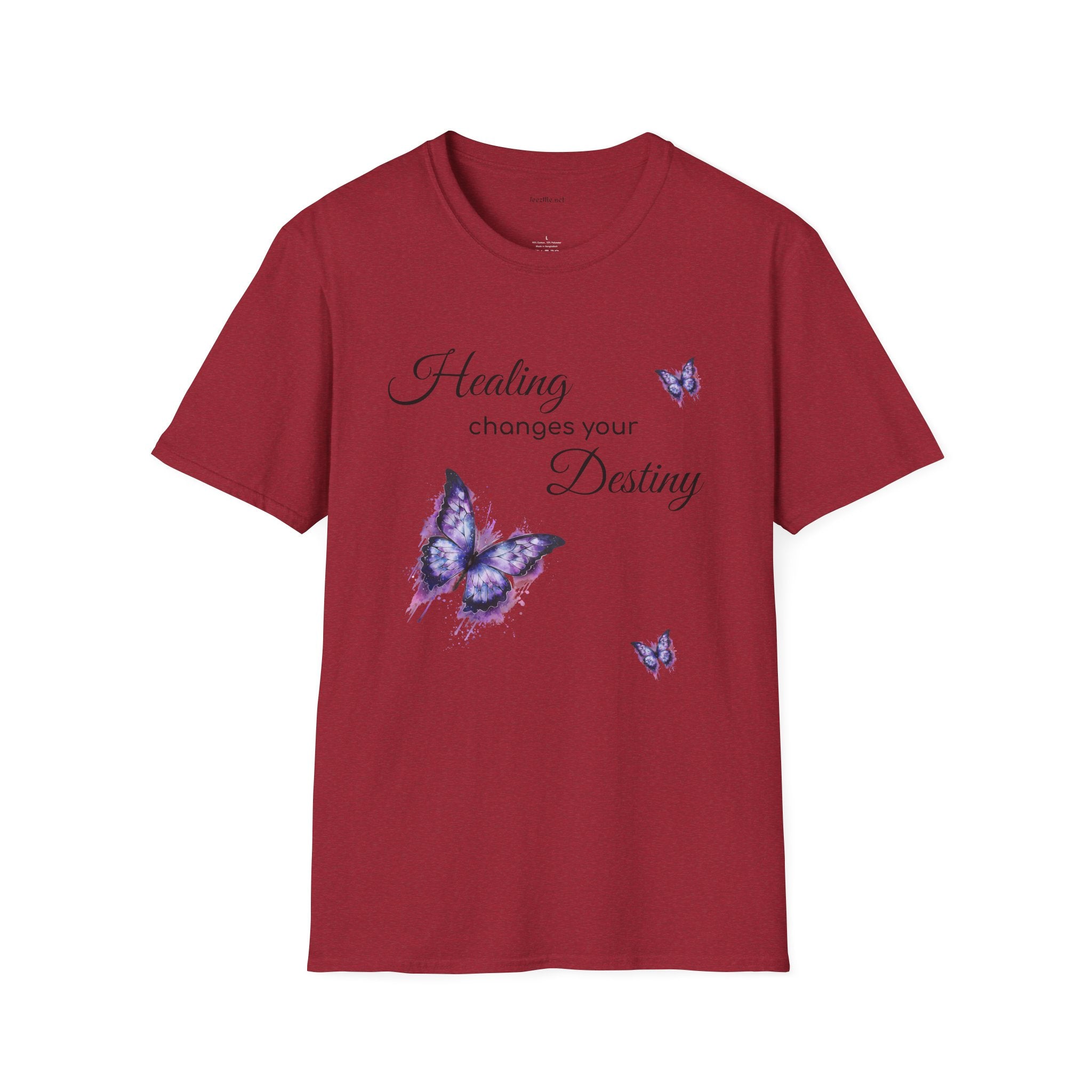 Healing changes your Destiny Unisex Softstyle T-Shirt 100% Cotton Graphic