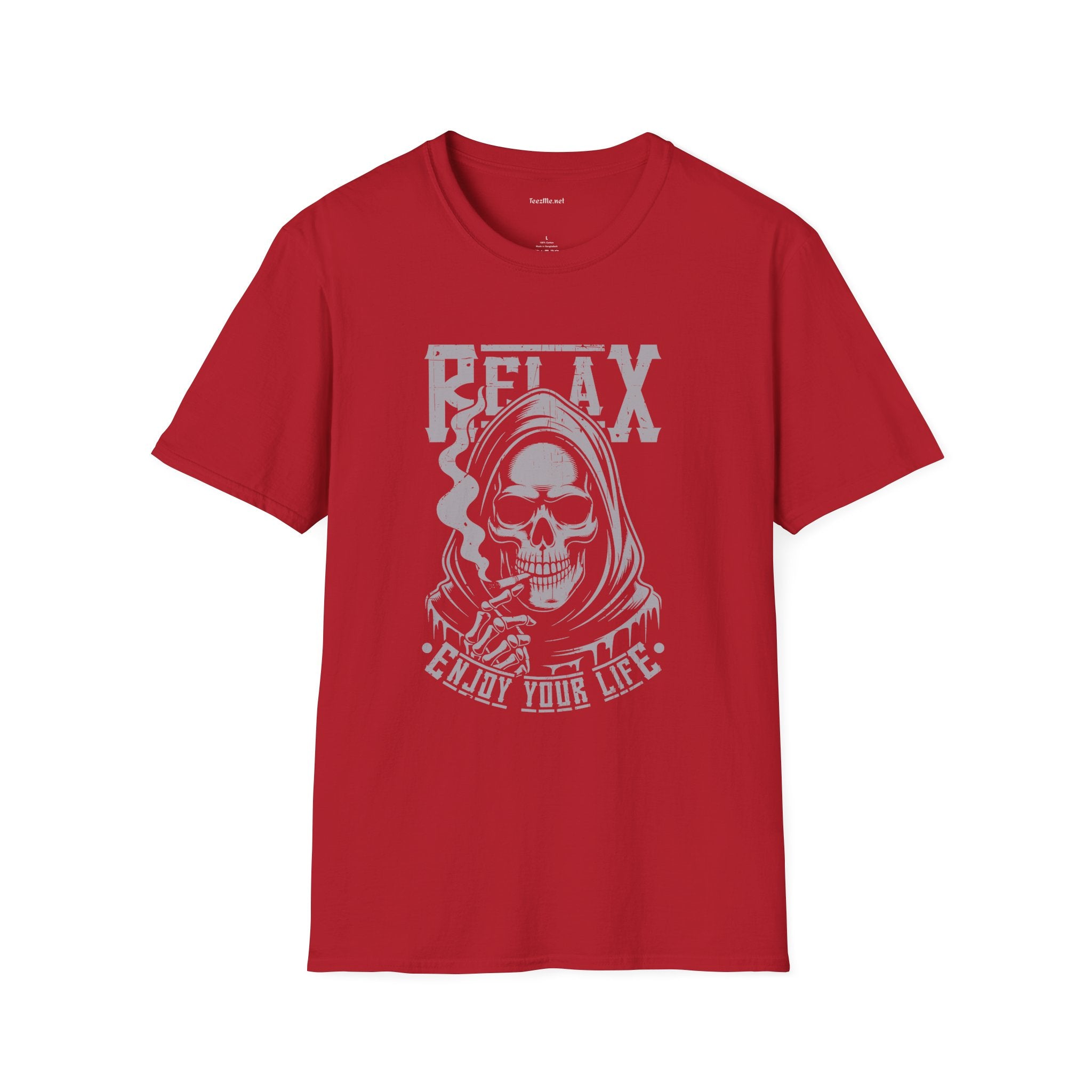 Relax, Enjoy Your Life Skull T-Shirt