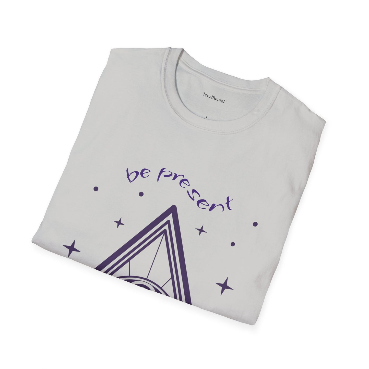 Be present (mystic sign) - Unisex Softstyle T-Shirt 100% Cotton Graphic