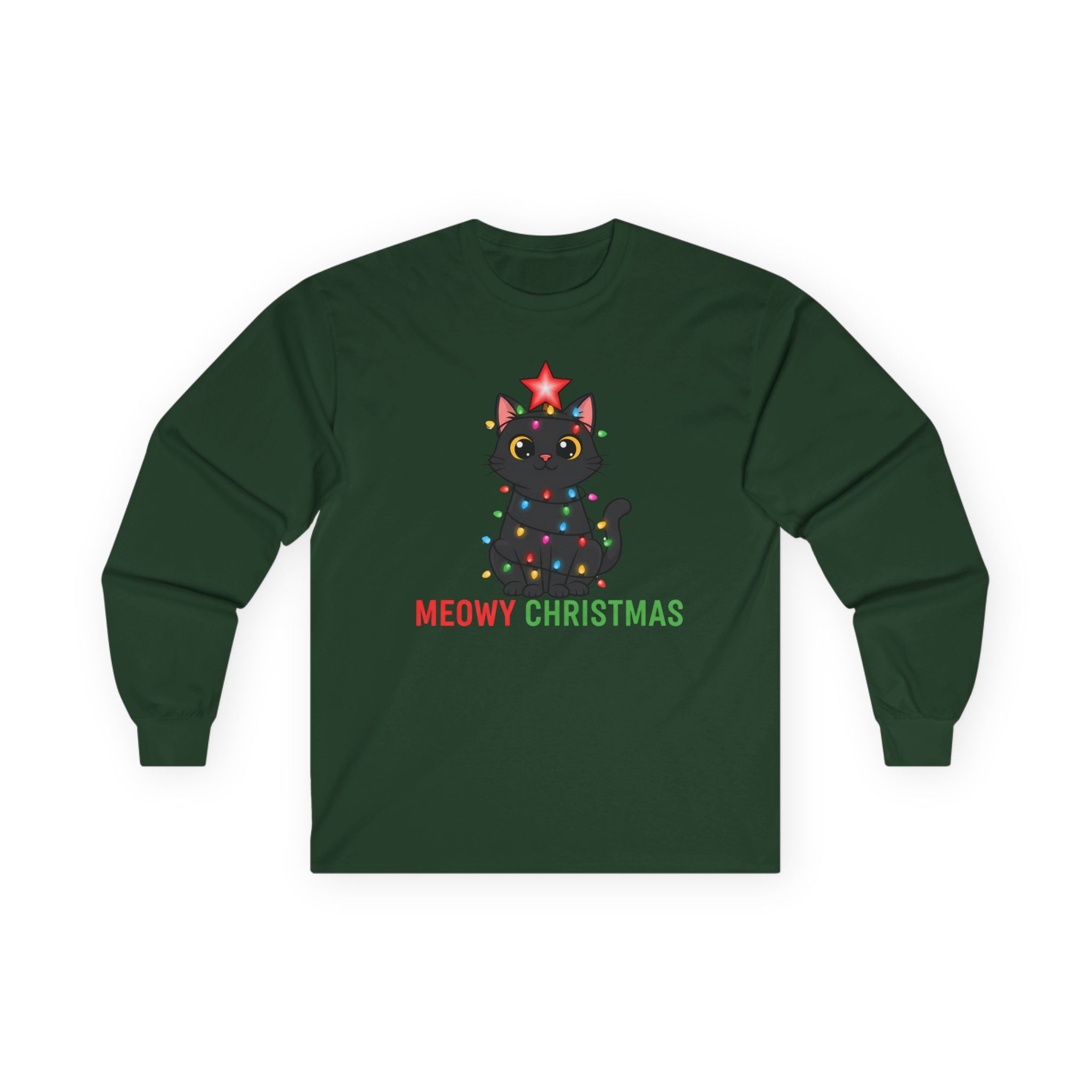 Meowy Christmas Unisex Ultra Cotton Long Sleeve Tee