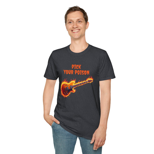Pick your Poison - Unisex Softstyle T-Shirt 100% Cotton Graphic