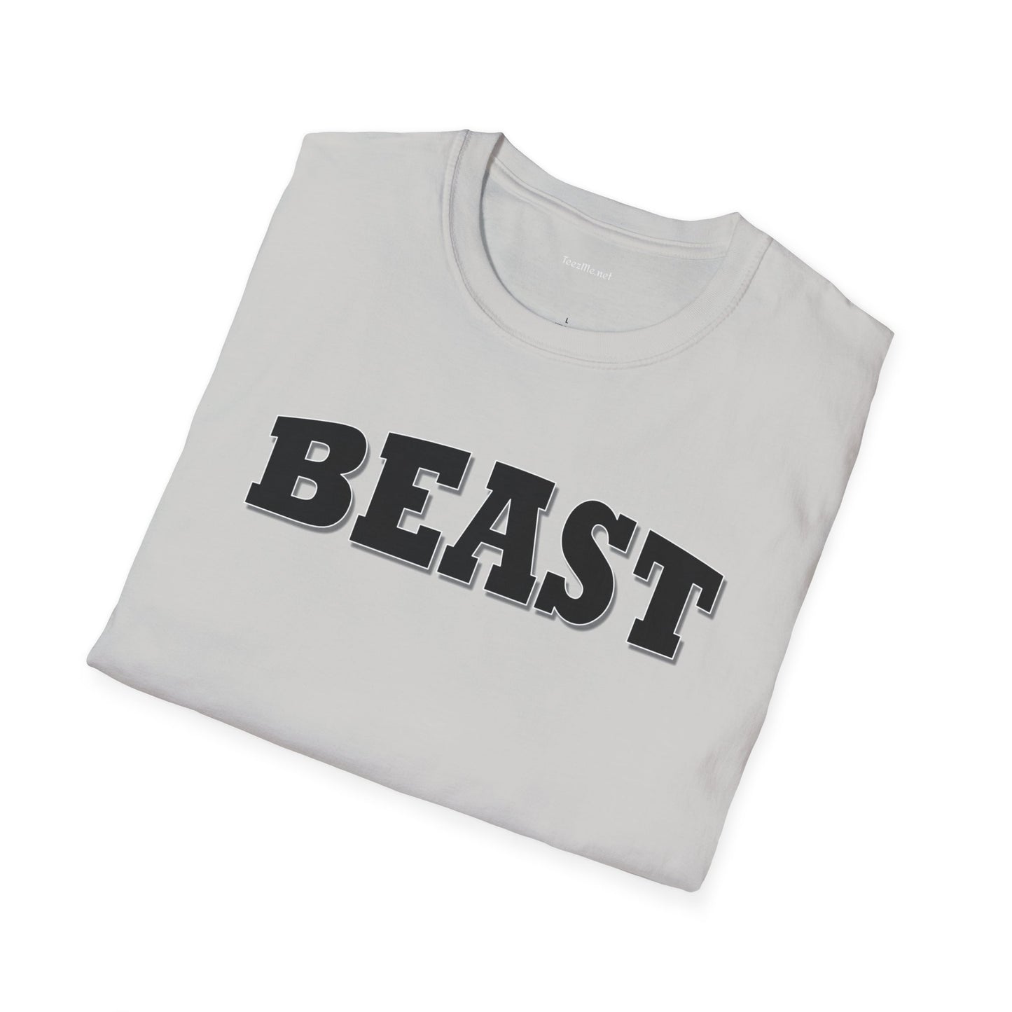 BEAST - Unisex Softstyle T-Shirt 100% Cotton Graphic
