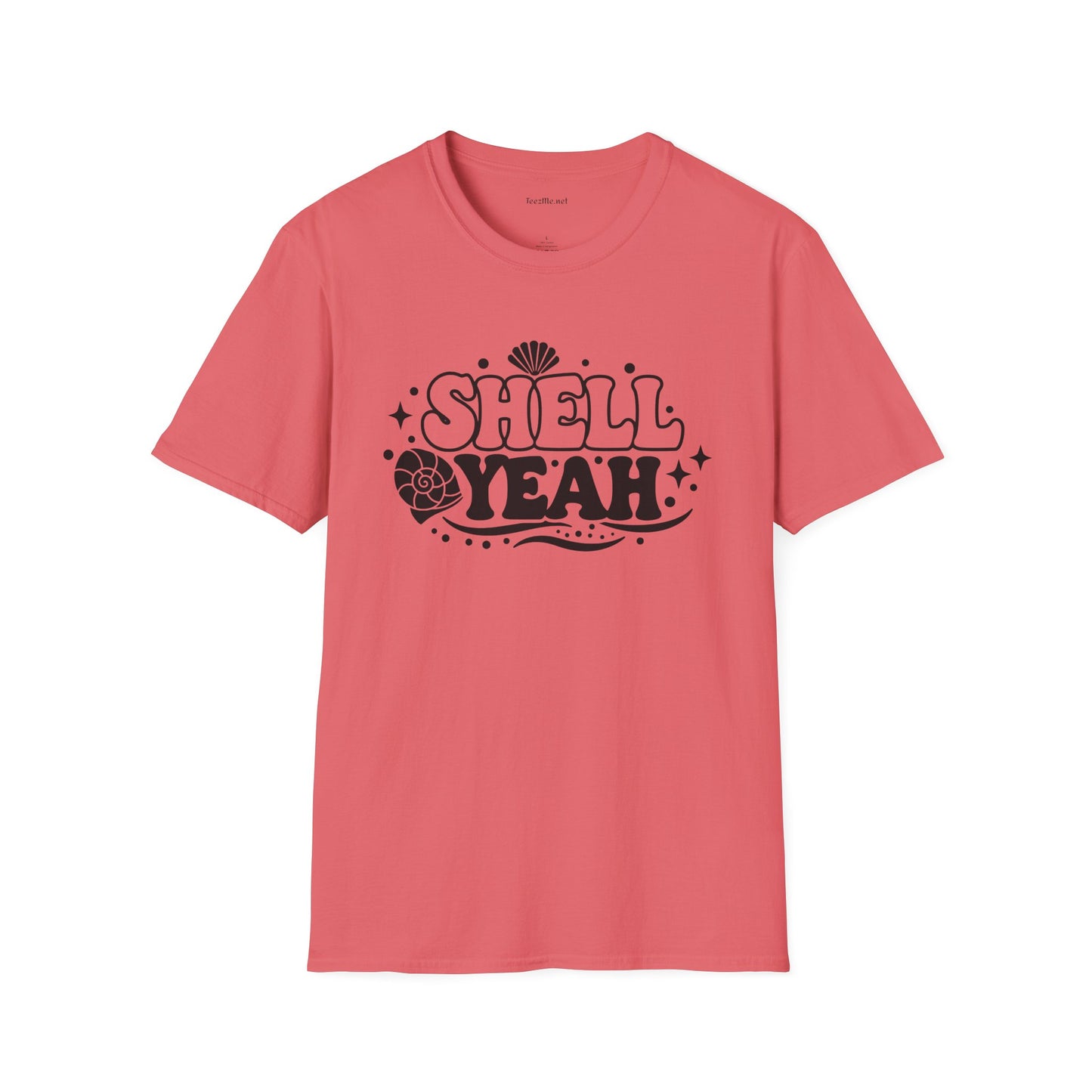 Shell Yeah 02 Unisex Softstyle T-Shirt 100% Cotton Graphic