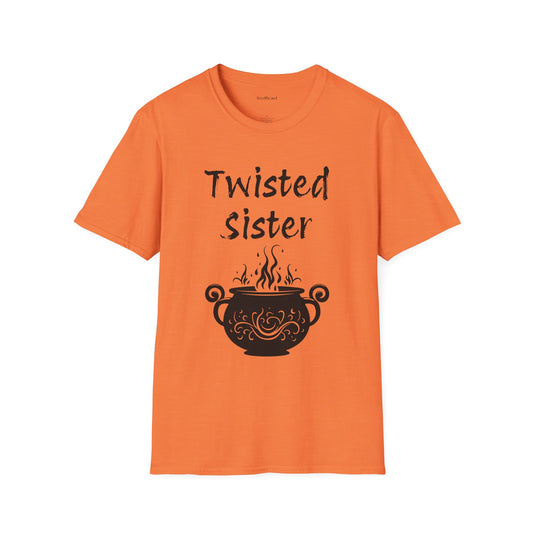 Twisted Sister 02 Unisex SoftStyle T-Shirt 100% Cotton