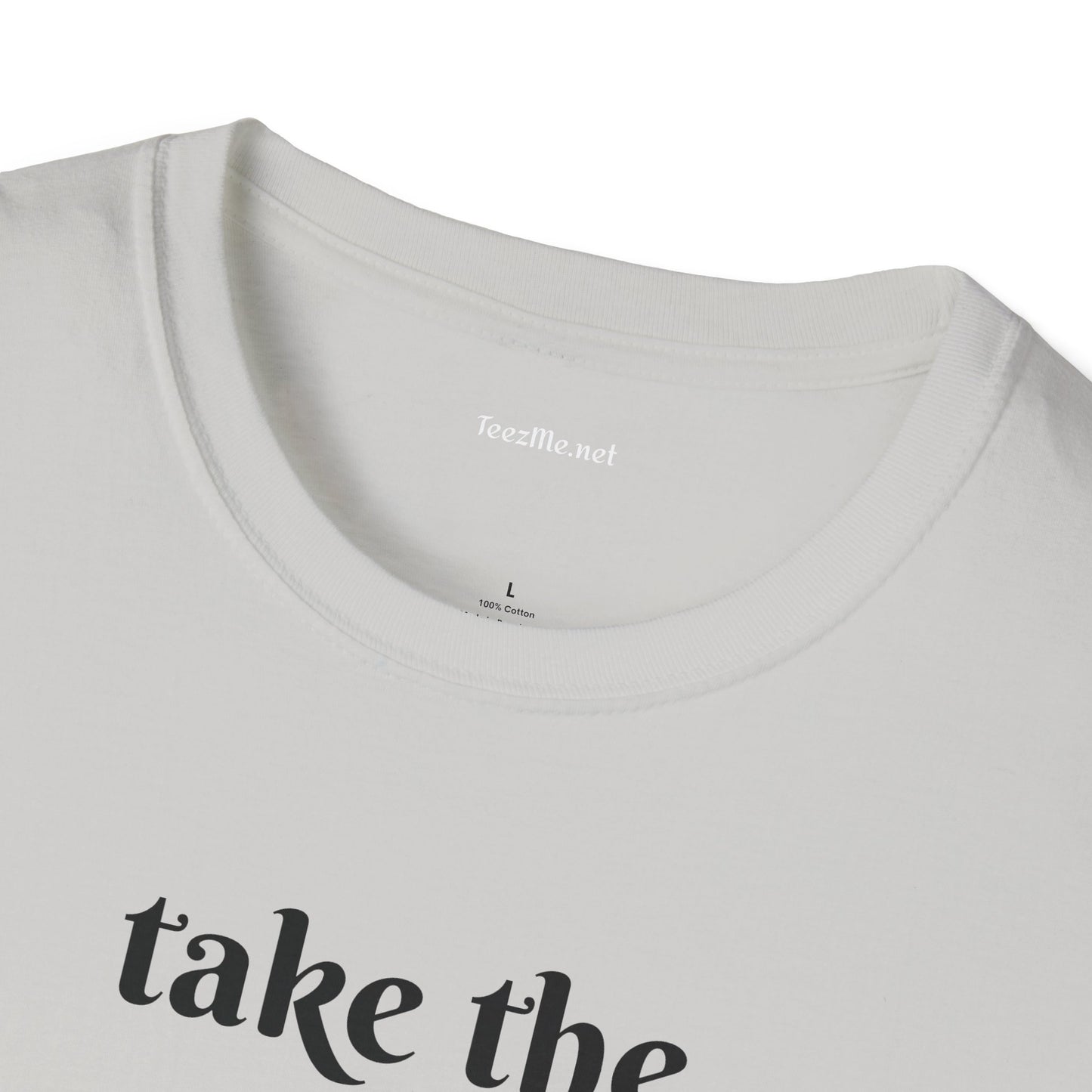 Take the scenic route- Unisex Softstyle T-Shirt 100% Cotton Graphic