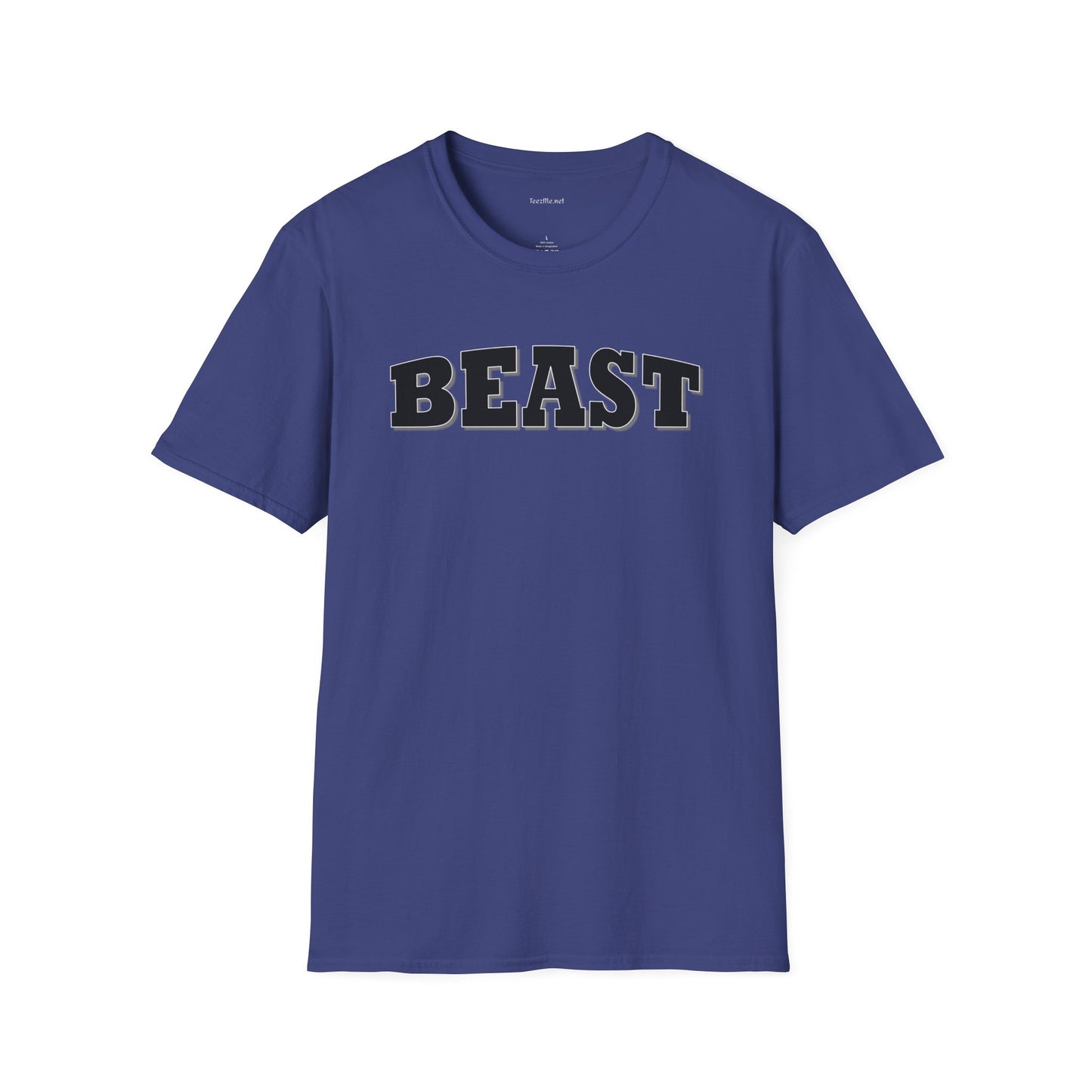 BEAST - Unisex Softstyle T-Shirt 100% Cotton Graphic