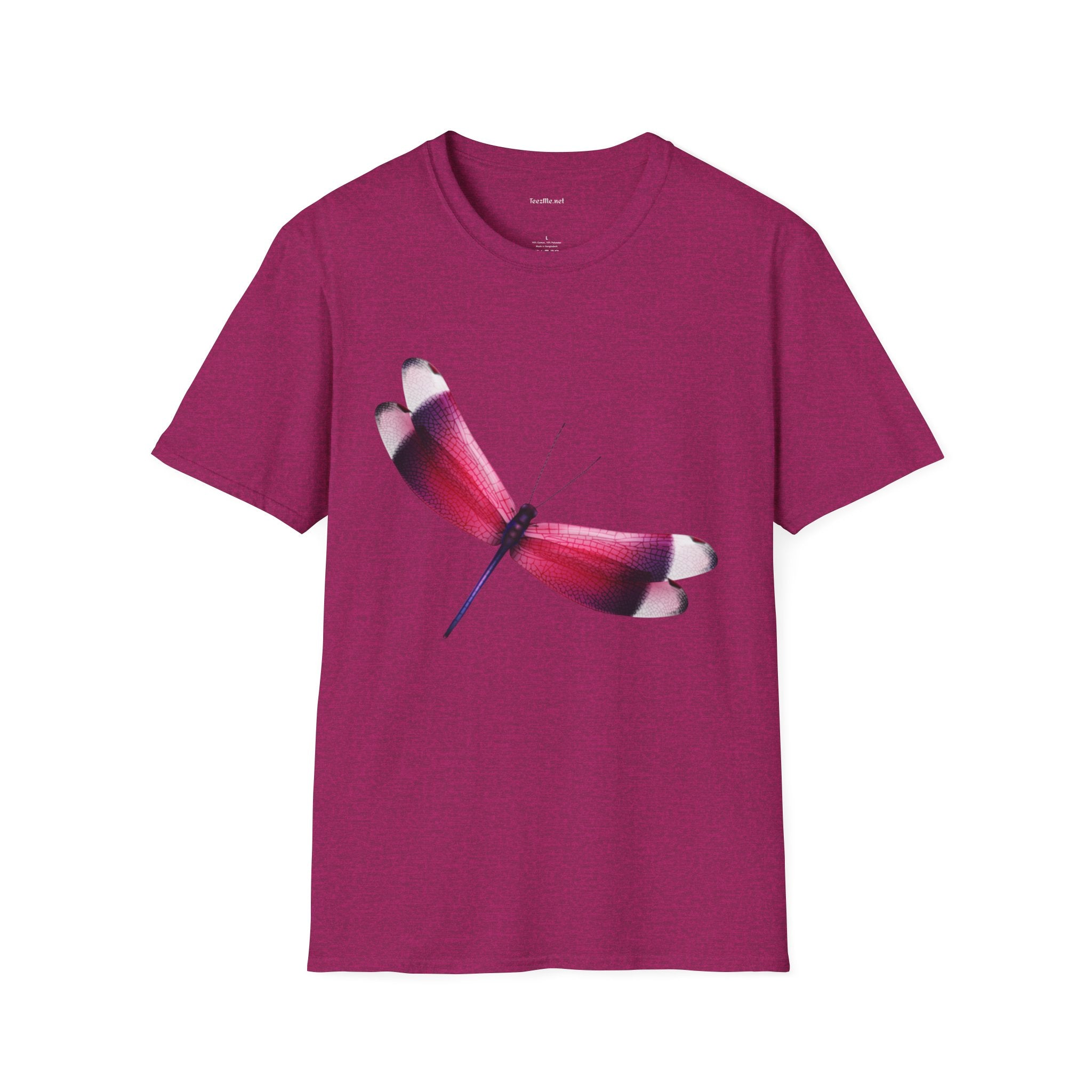Dragonfly - Unisex Softstyle T-Shirt 100% Cotton Graphic