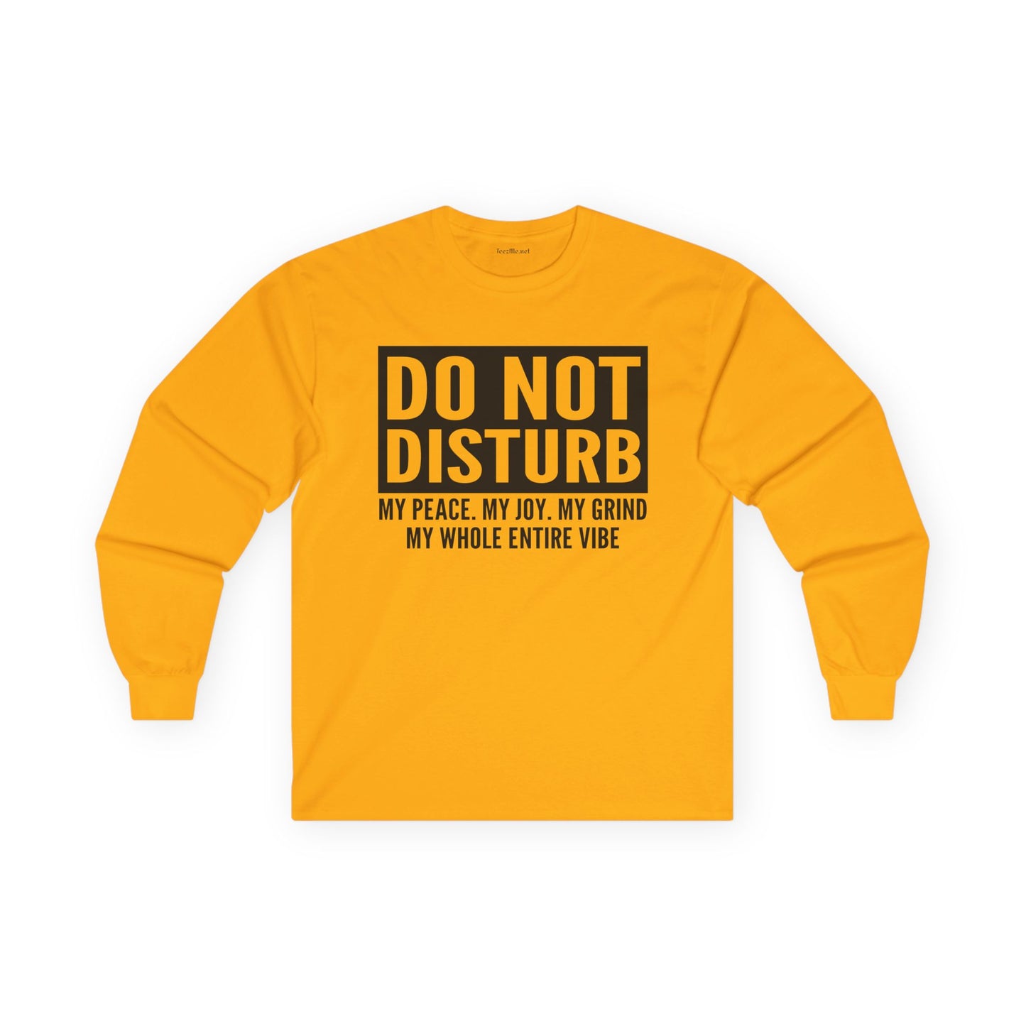 Do Not Disturb Vibe Unisex Ultra Cotton Long Sleeve Tee