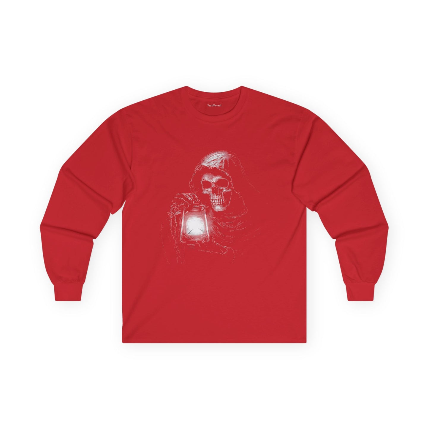 Grim Reaper Skull 02 Unisex Ultra Cotton Long Sleeve Tee