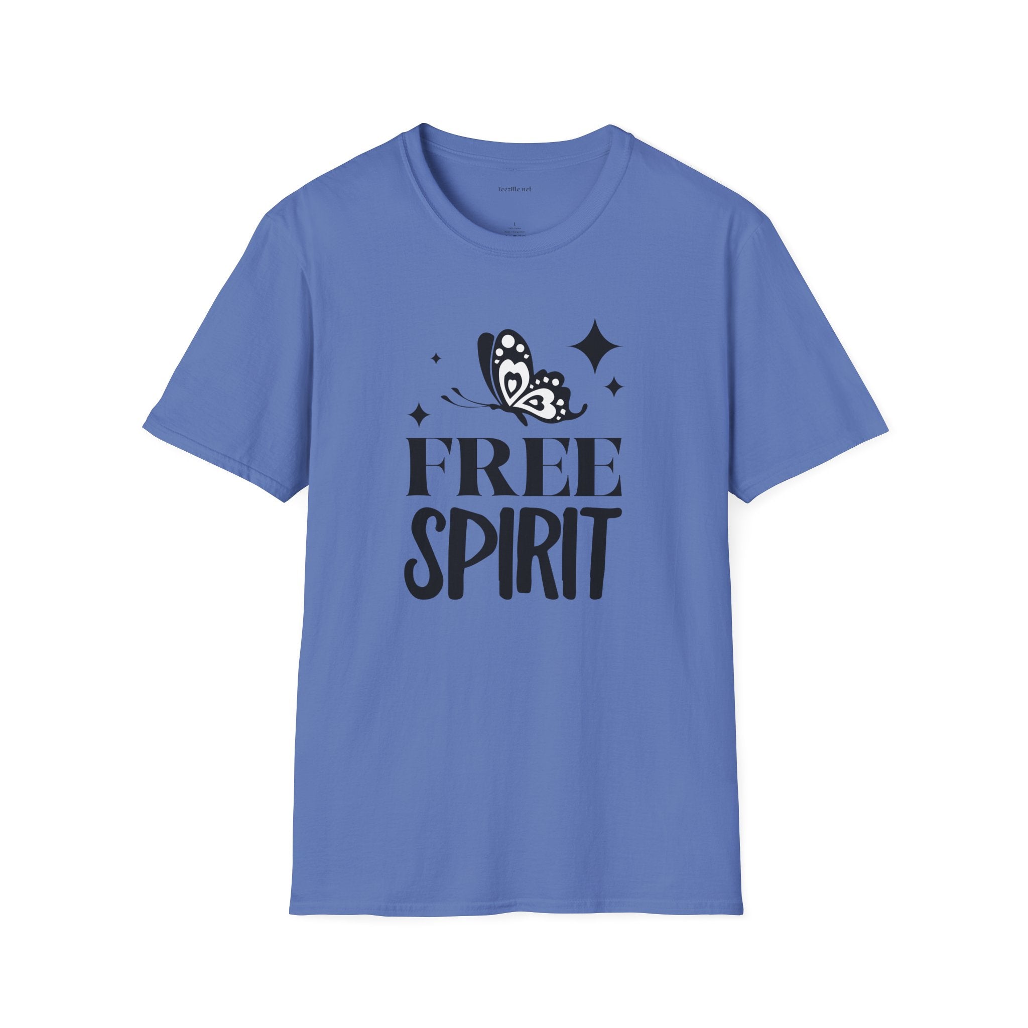 Free Spirit Butterfly T‑Shirt — Boho Casual Graphic Tee