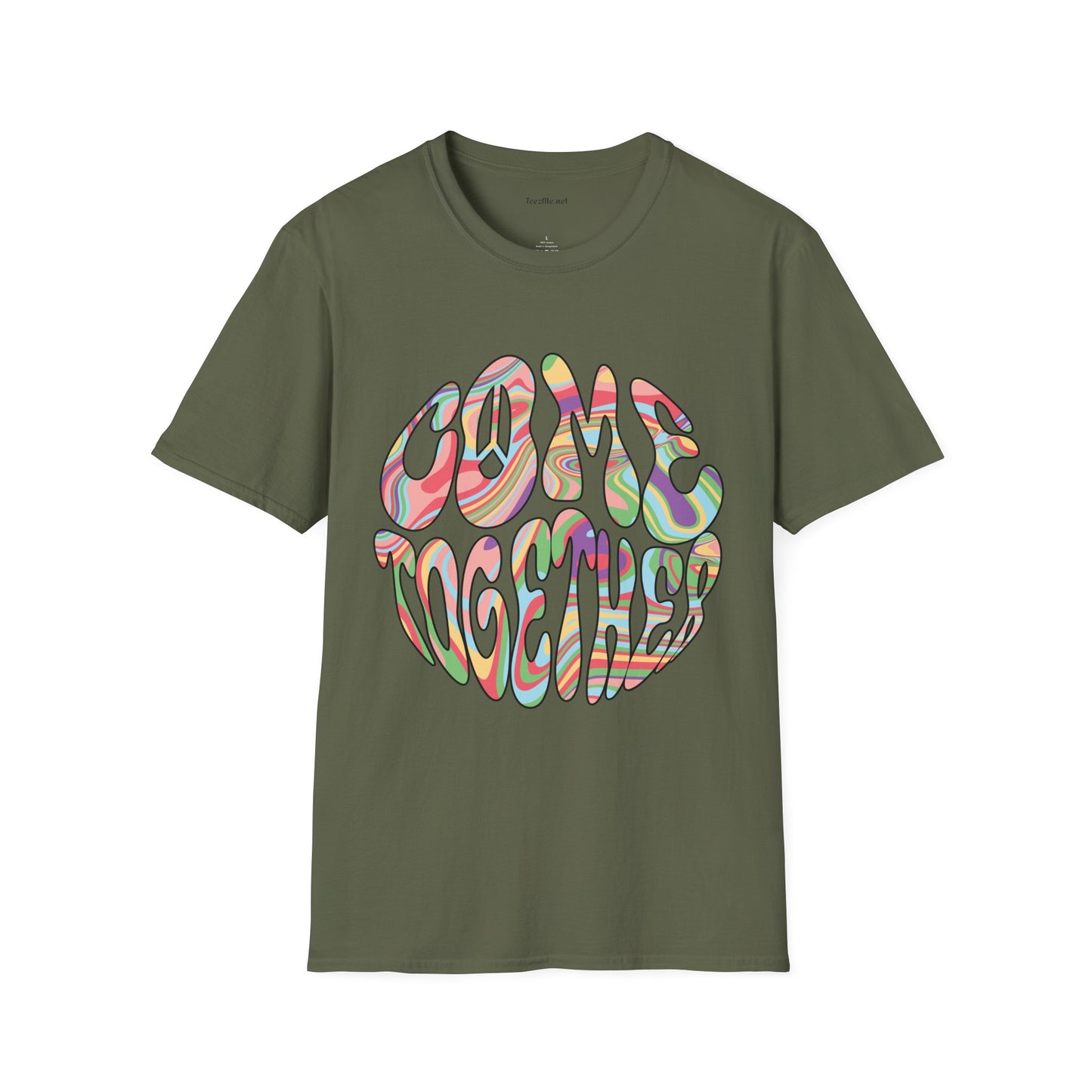 Come Together - Unisex Softstyle T-Shirt 100% Cotton Graphic