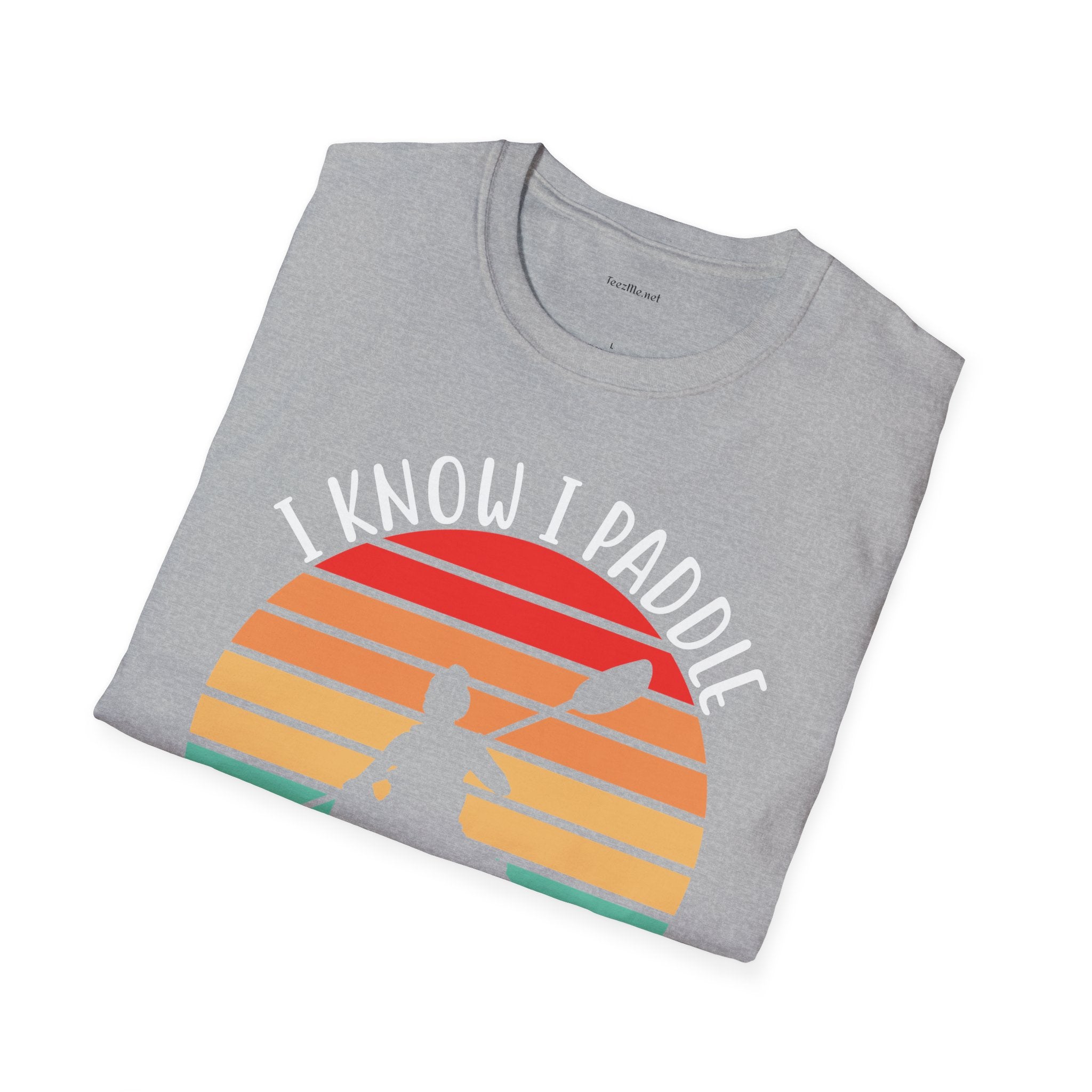 Paddle Like a Girl  - Unisex Softstyle T-Shirt 100% Cotton Graphic